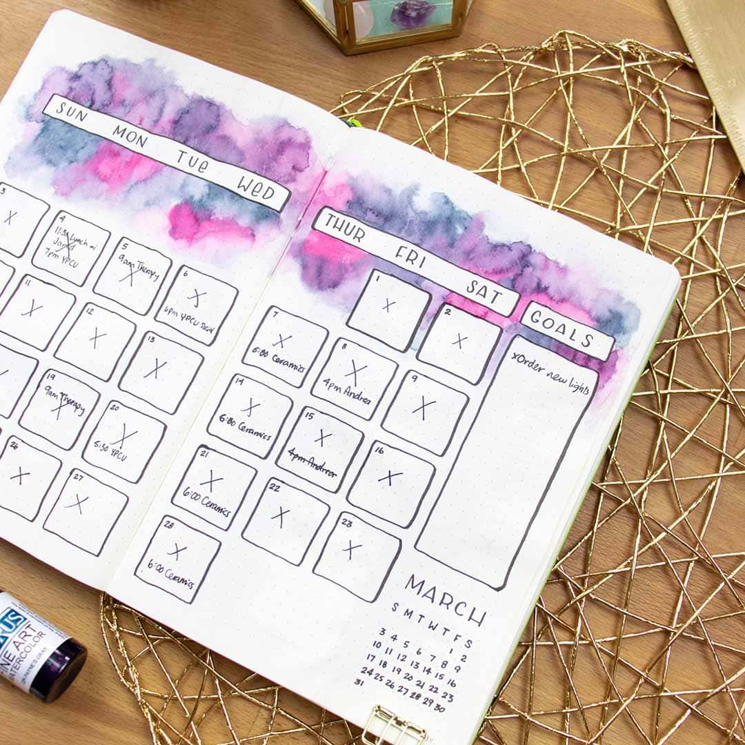 120 Bullet Journal Monthly Spread Ideas For Each Month 2025 