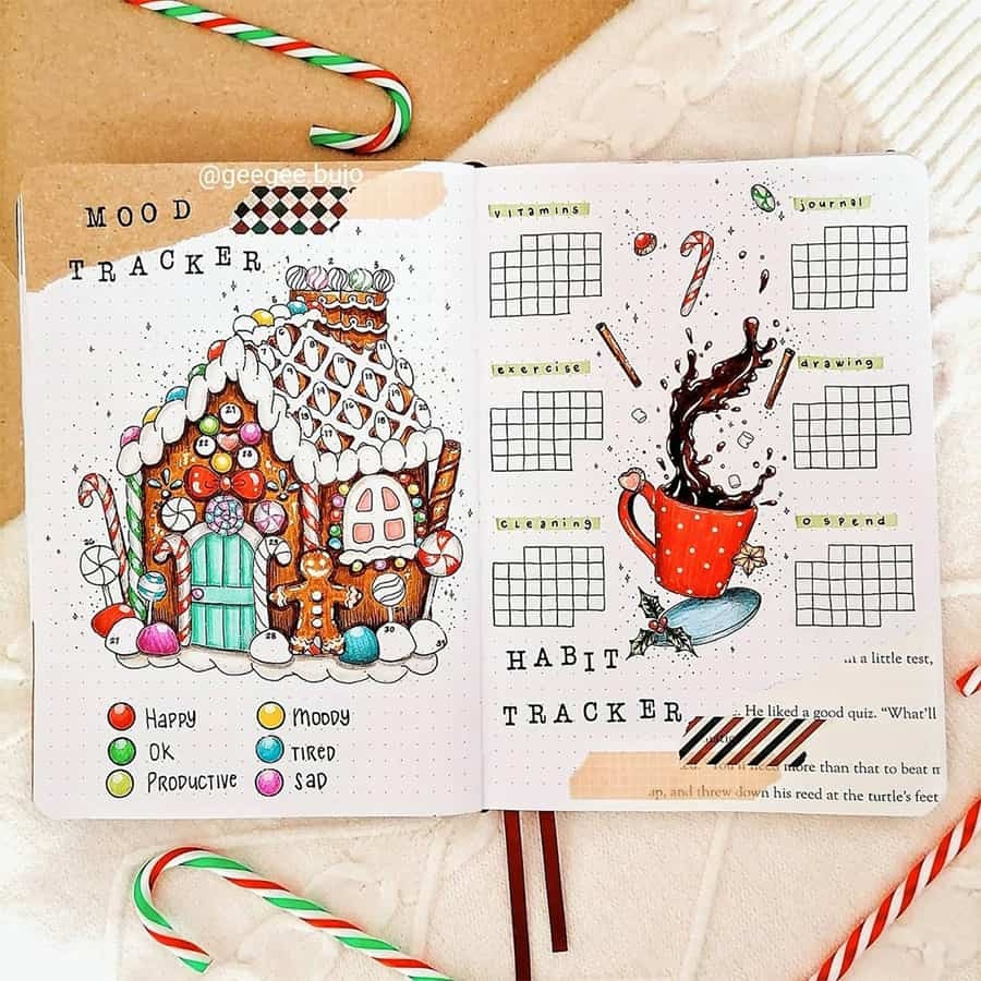 17 Christmas Habit Trackers Add A Festive Spin To Your Bullet Journal