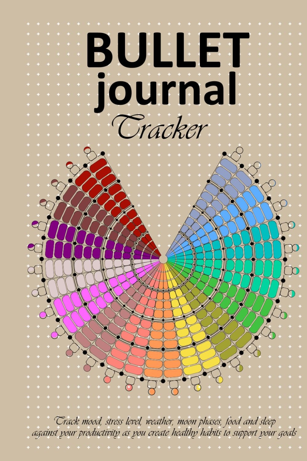 Amazon Bullet Journal Tracker Track Mood Stress Level Weather Moon Phases Food And Sleep Against Your Productivity As You Create Healthy Habits To Support Your Goals Press House Of Mumbi Books