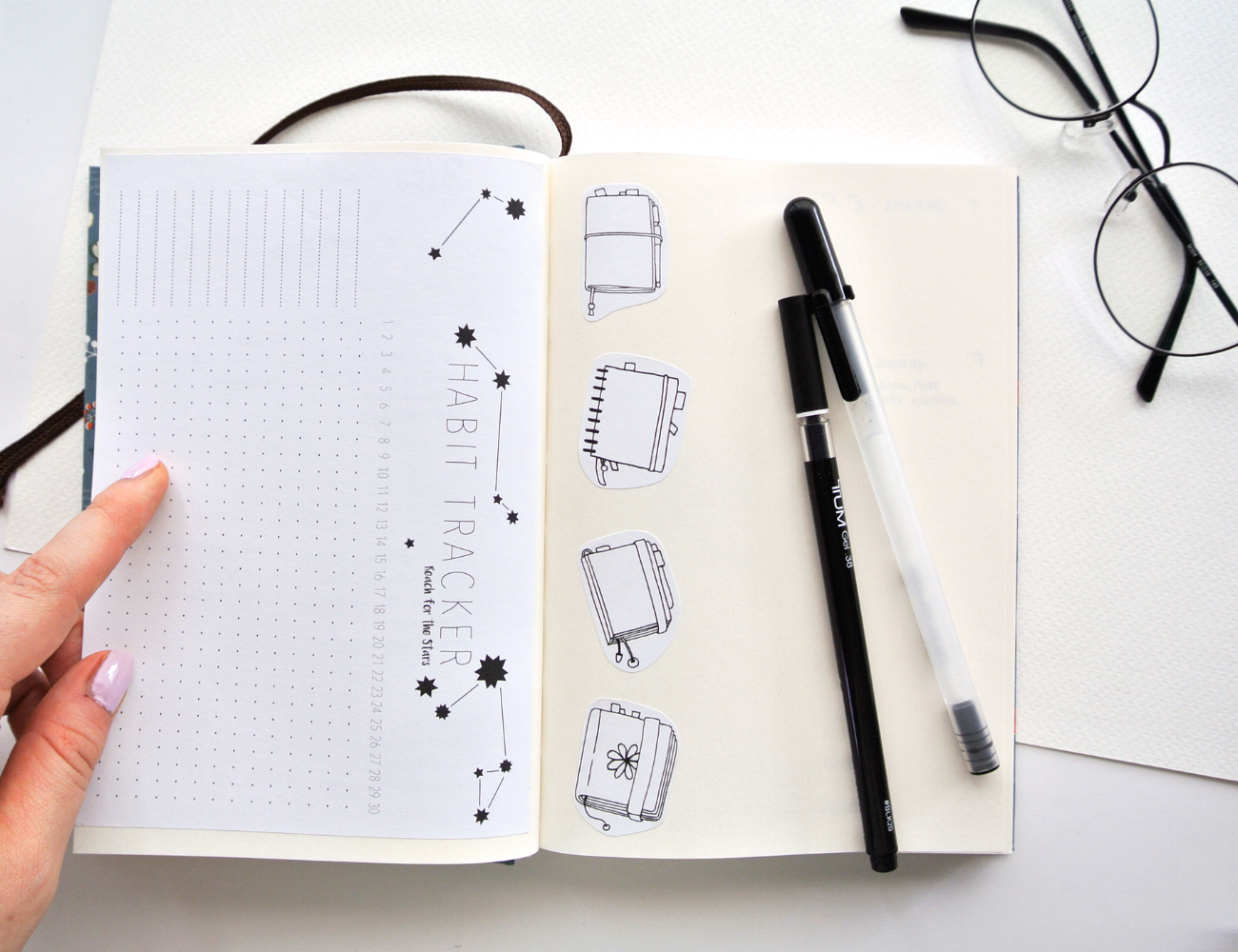 minimalist bullet journal trackers minimalist bullet journal trackers
