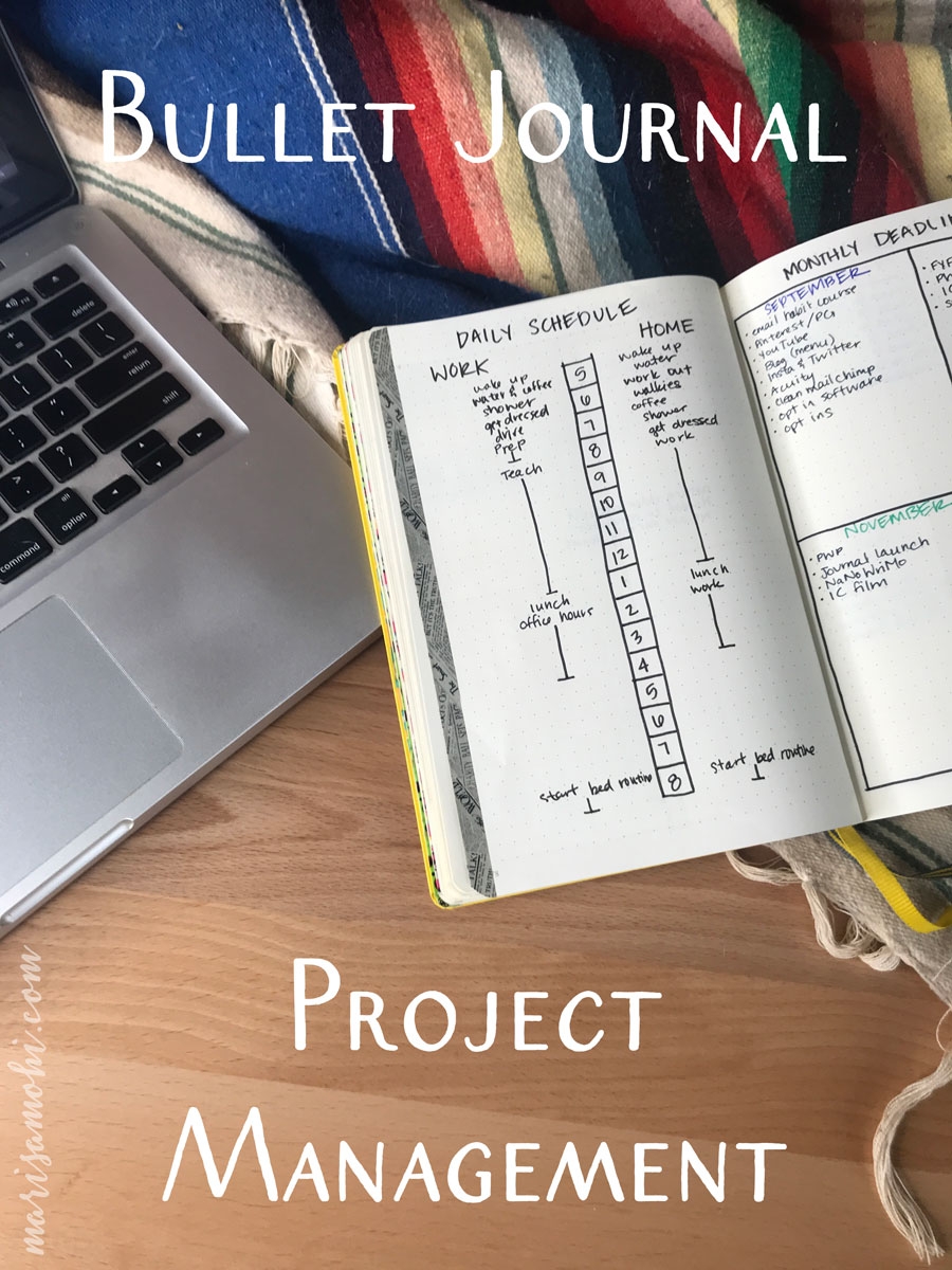 bullet journal tracker task manager