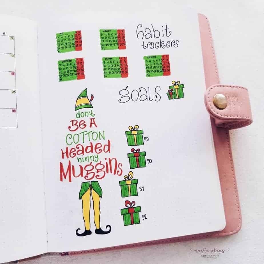 Christmas Bullet Journal Setup December 2018 Plan With Me Masha Plans Christmas Bullet Journal Setup December 2018 Plan With Me Masha Plans