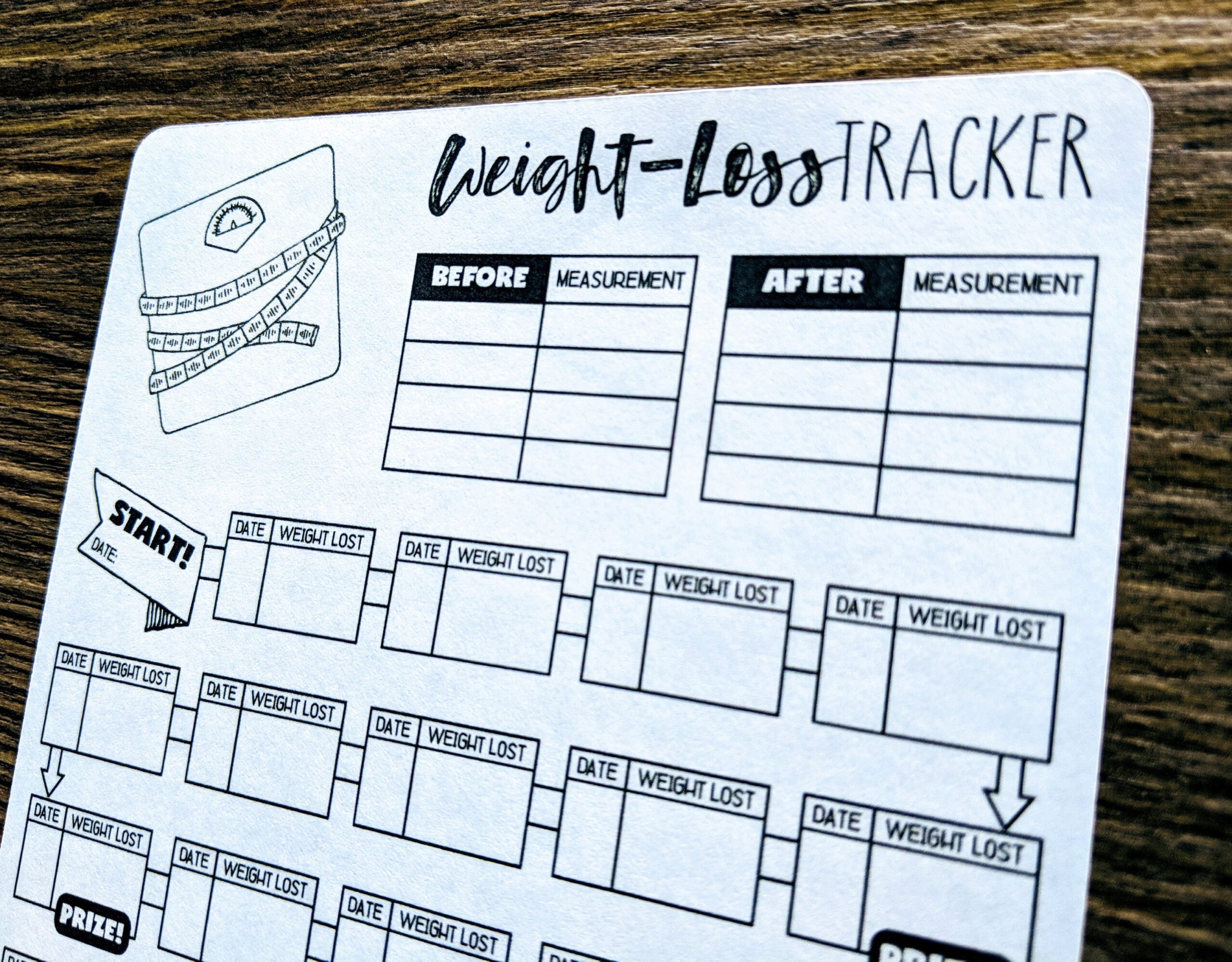 Digital Download LINEAR WEIGHT LOSS Tracker A5 Bullet Journal Etsy Sweden