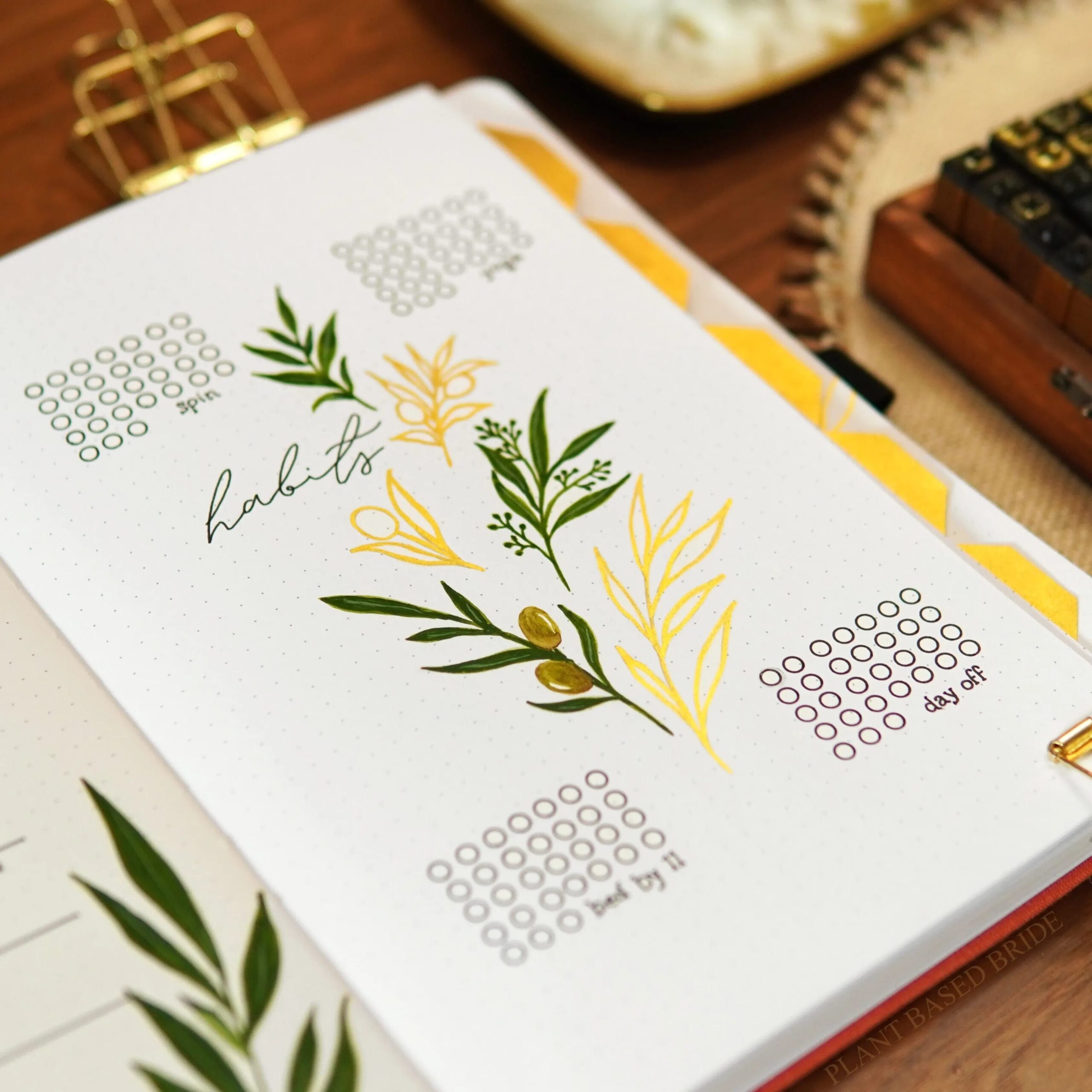 How To Finish Your Bullet Journal Habit Tracker Plus Habit Tracker Ideas Sheena Of The Journal