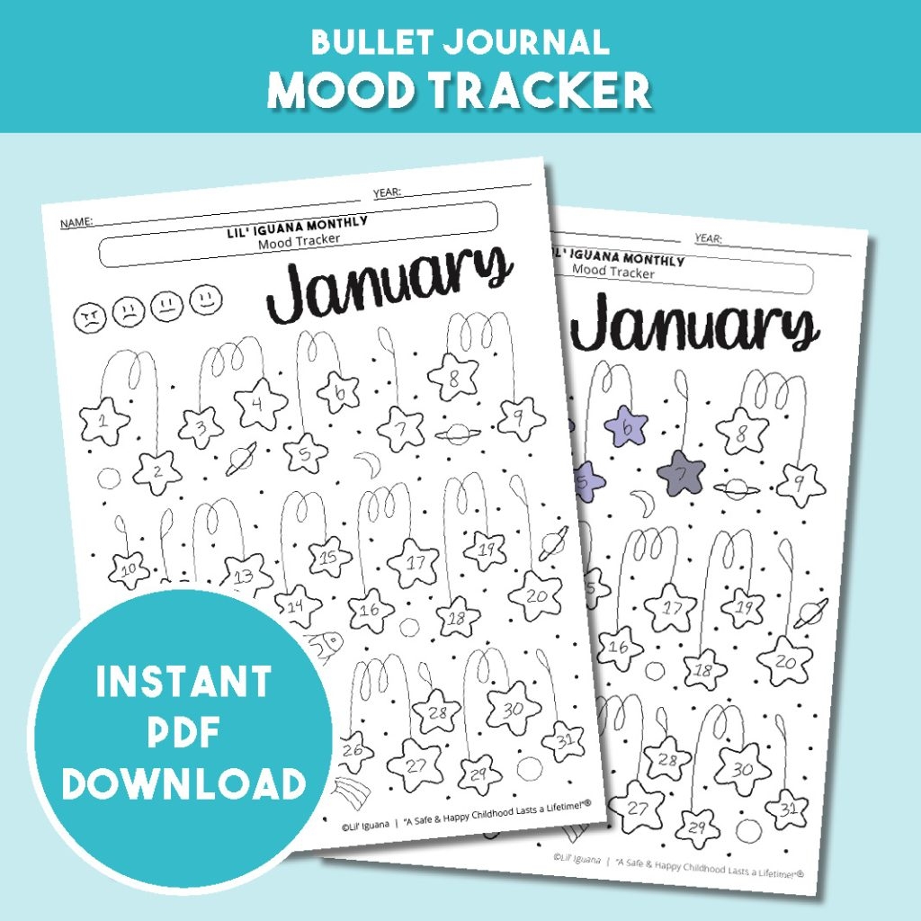 January Mood Tracker