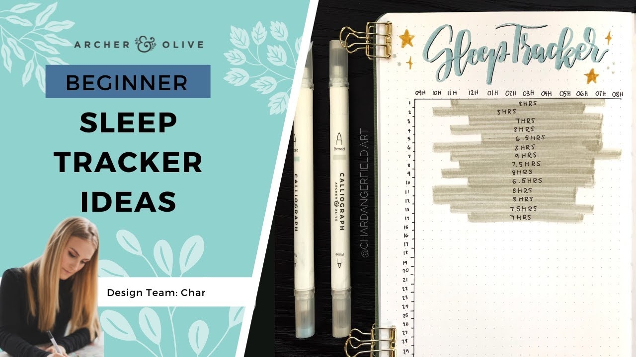 Sleep Tracker Bullet Journal Ideas Easy Bullet Journal Sleep Tracker Ideas YouTube