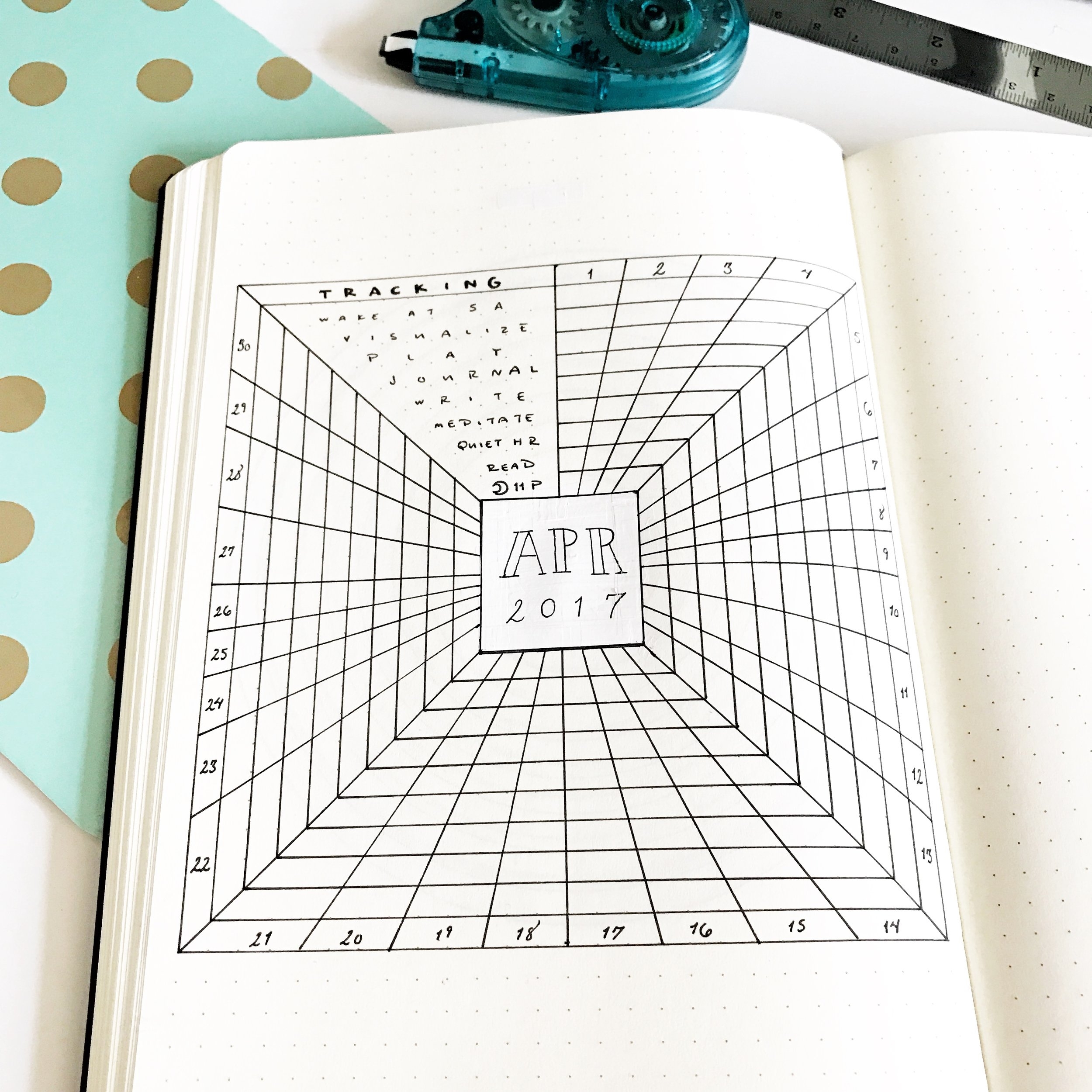 100DaysOfBulletJournalIdeas 6 The Square Tracker Tiny Ray Of Sunshine