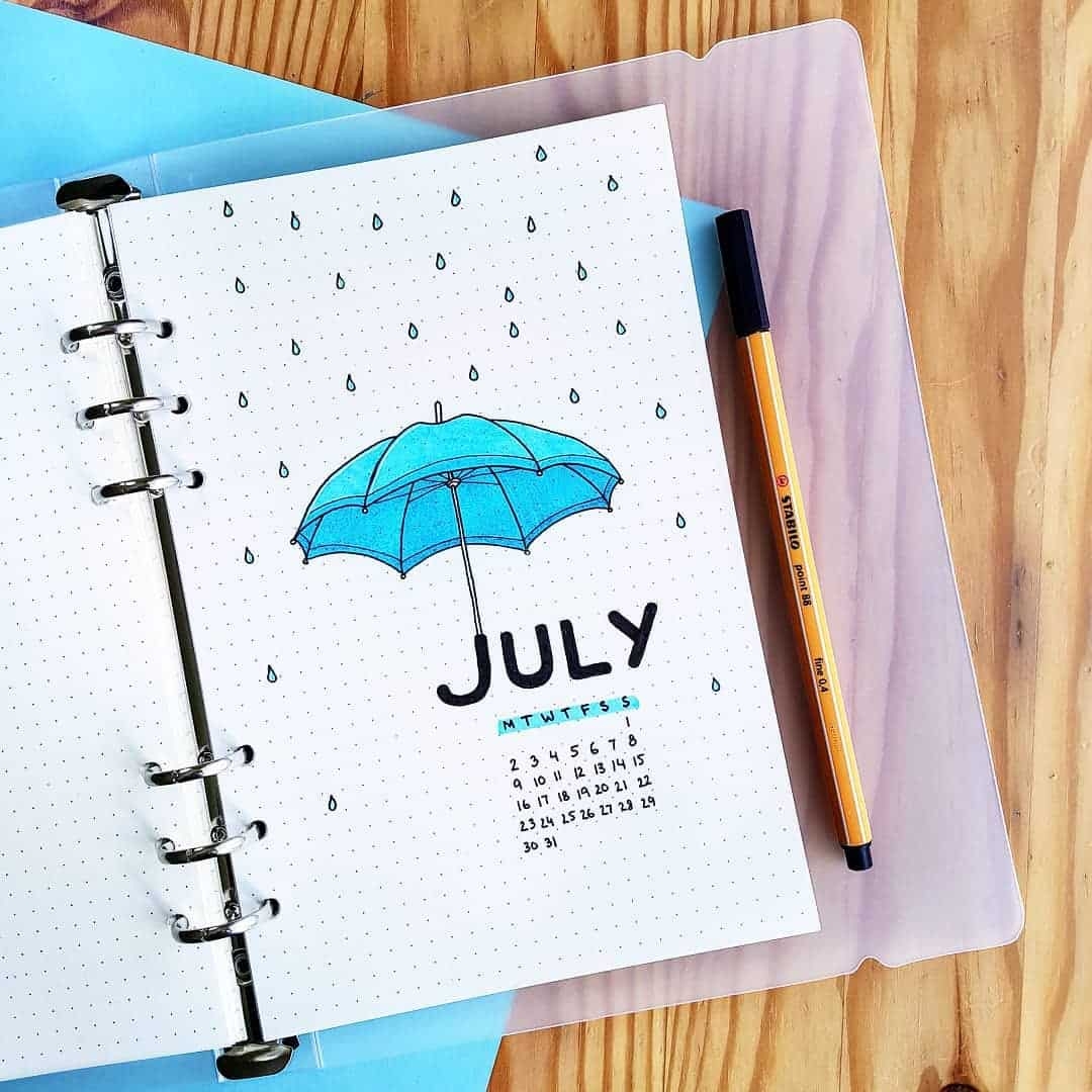 110 July Welcome Pages For Your Bullet Journal My Inner Creative