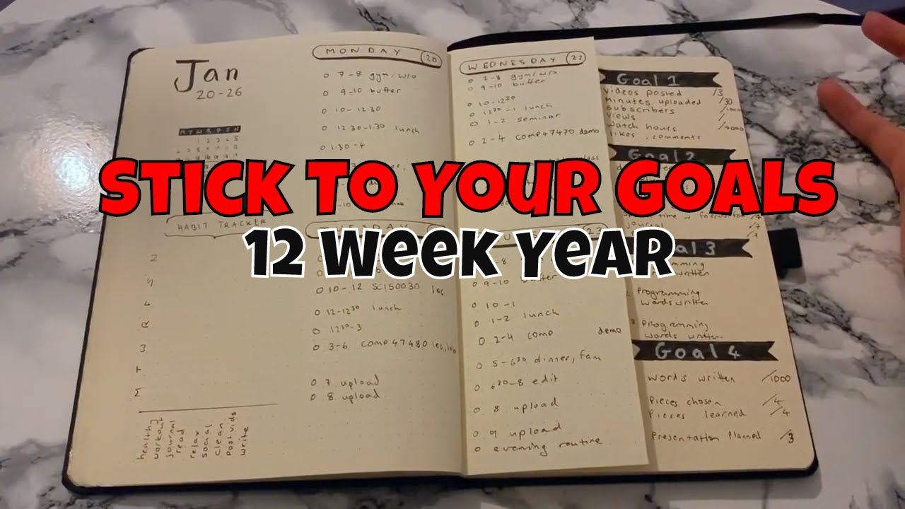 12 Week Year Weekly Plan And Scoring In A Bullet Journal Goal Setting Weekly Spread Monetisation YouTube 12 Week Year Weekly Plan And Scoring In A Bullet Journal Goal Setting Weekly Spread Monetisation YouTube