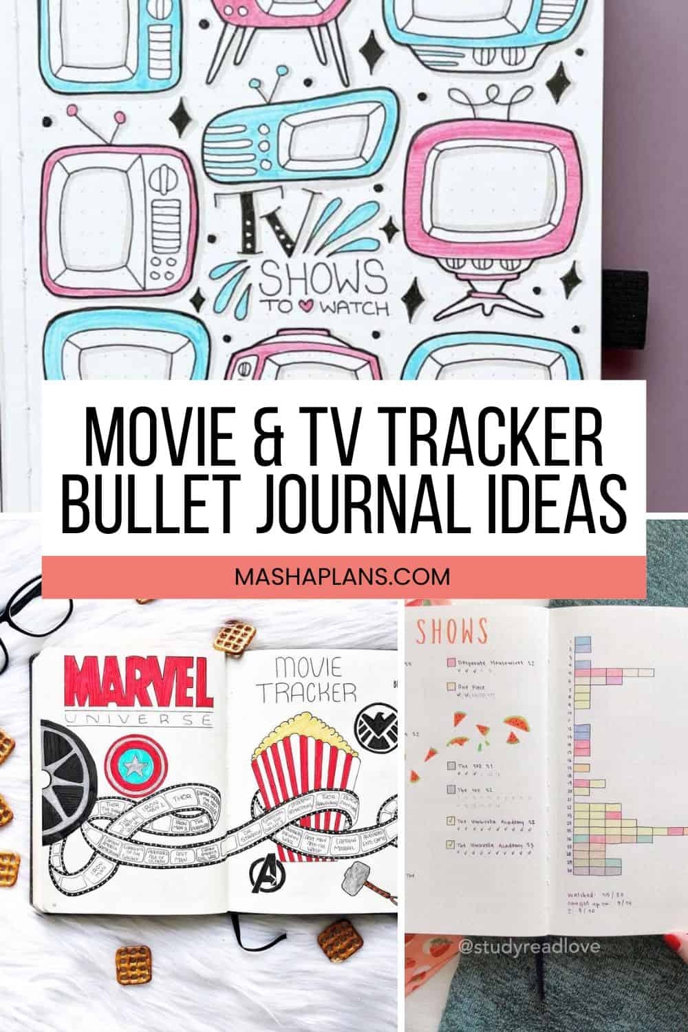 bullet journal movie tracker ideas