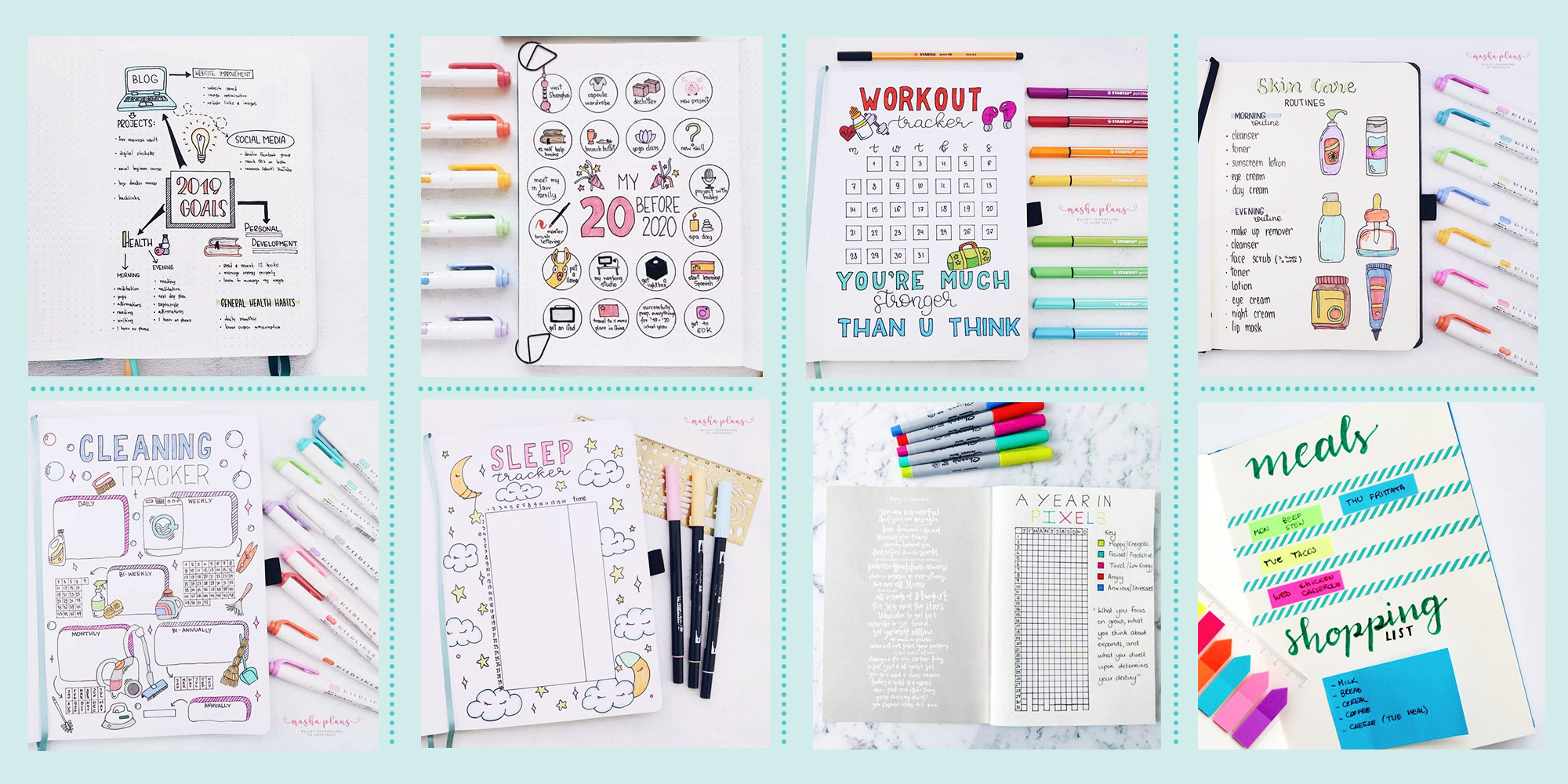 19 Creative Bullet Journal Ideas BuJo Ideas For Everyone