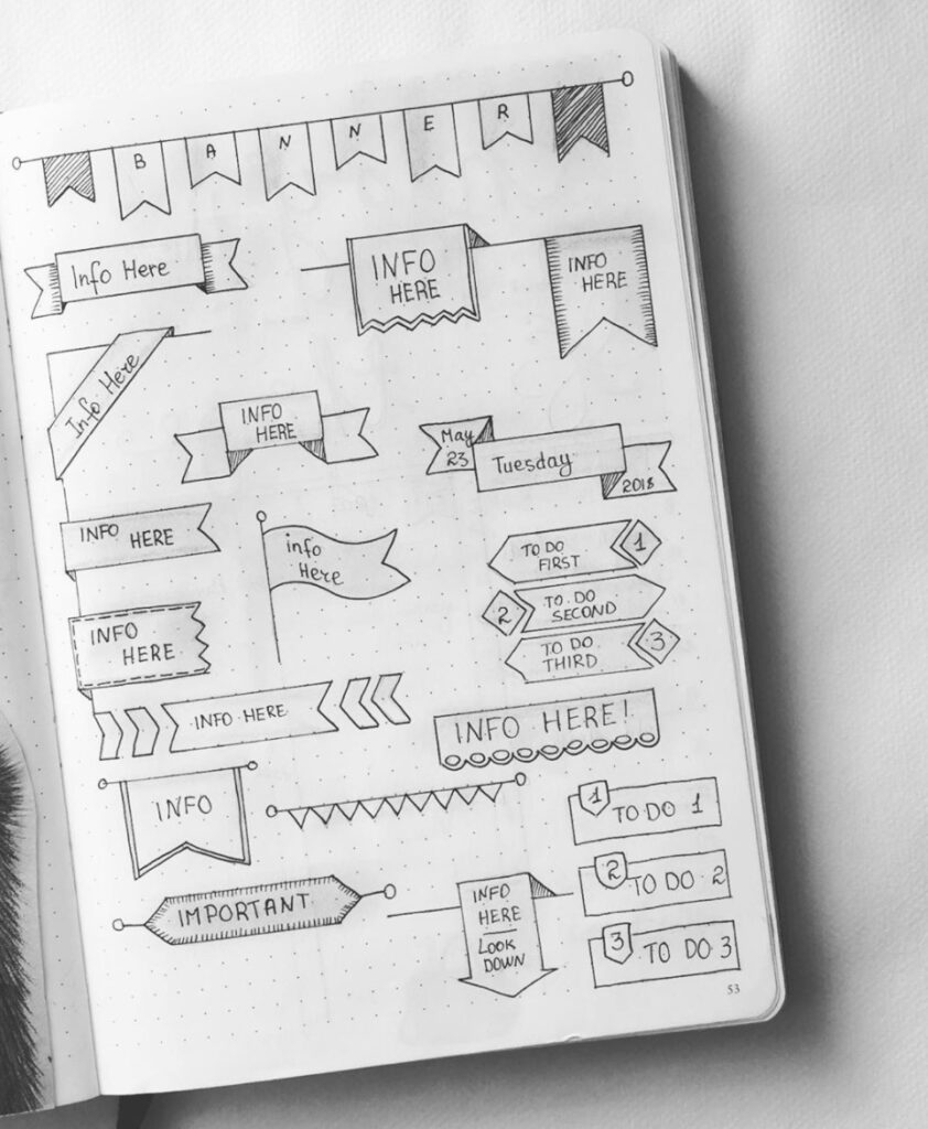 19 Of The Best Bullet Journal Banner Ideas For Your 2024 Doodles 19 Of The Best Bullet Journal Banner Ideas For Your 2024 Doodles