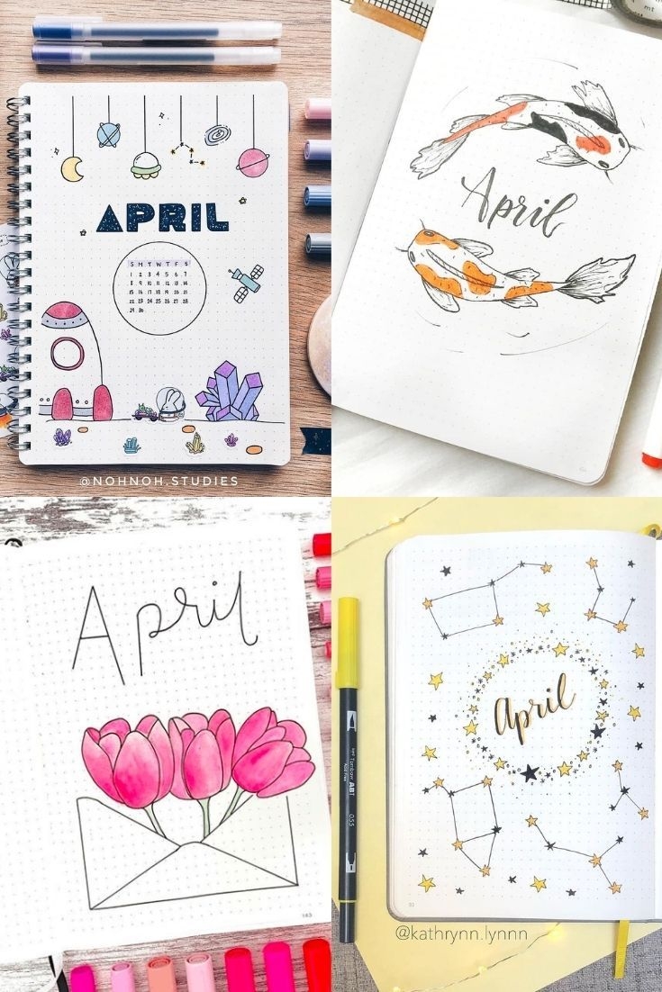 april bullet journal ideas april bullet journal ideas