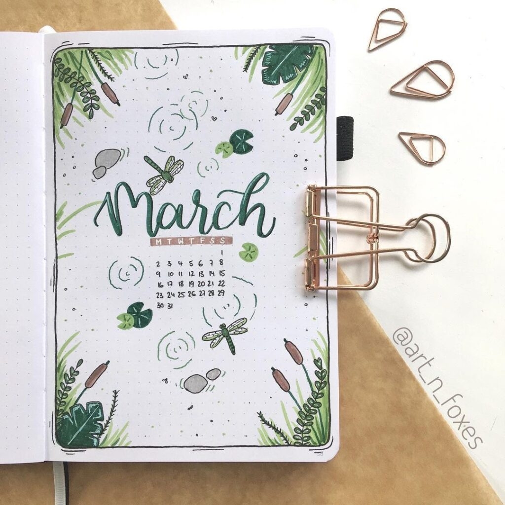 2024 March Bullet Journal Cover Page Ideas Sheena Of The Journal 2024 March Bullet Journal Cover Page Ideas Sheena Of The Journal