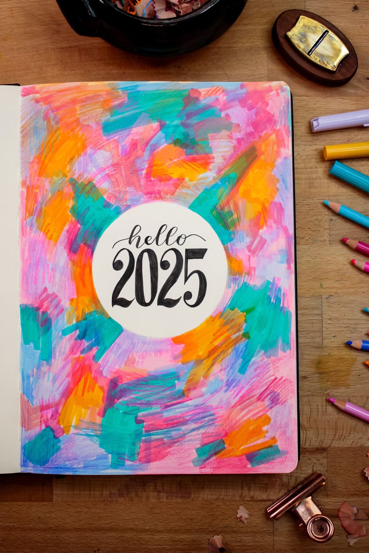 2025 Bullet Journal Setup