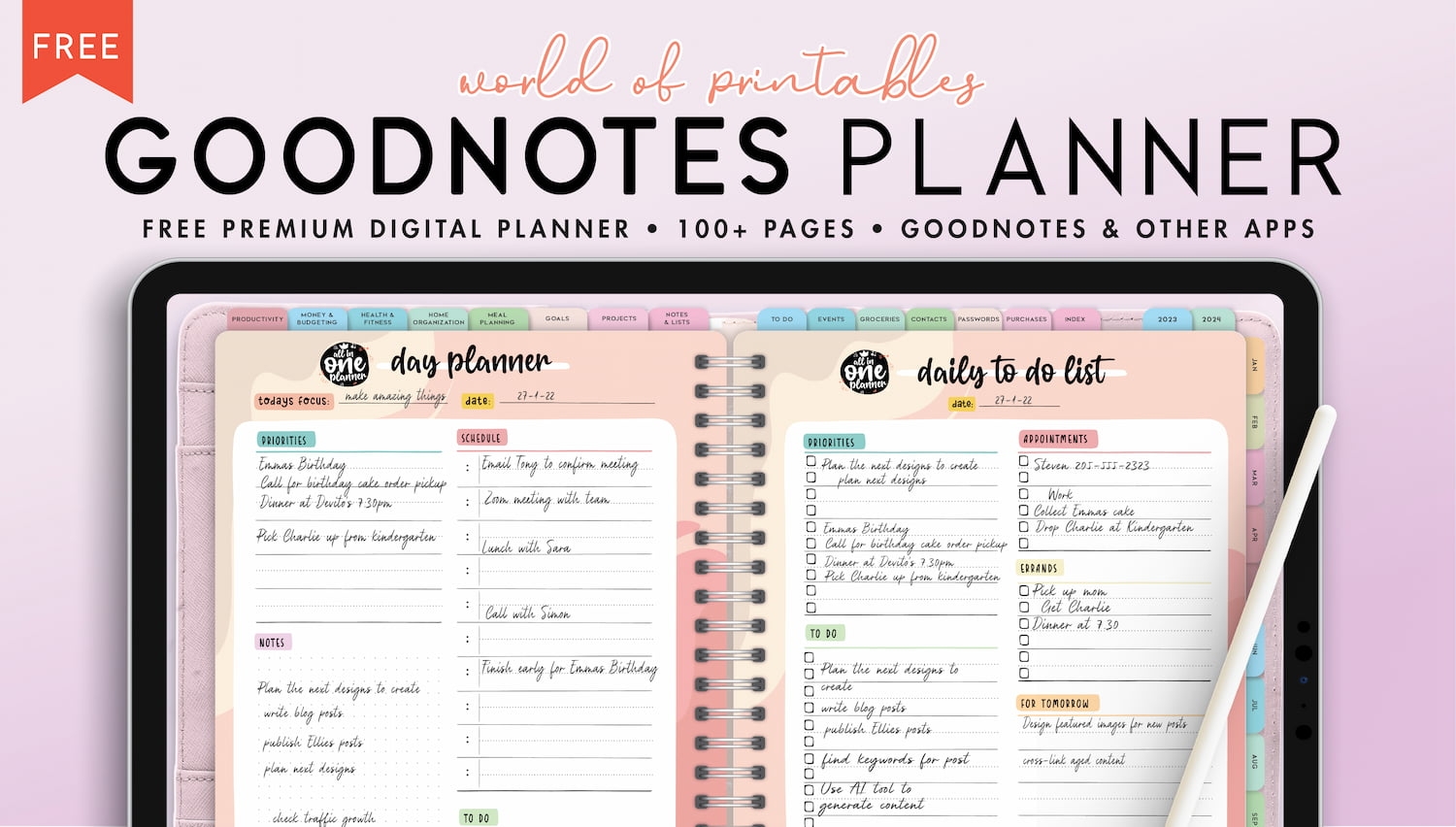2025 GoodNotes Planner With 108 Free Templates World Of Printables 2025 GoodNotes Planner With 108 Free Templates World Of Printables