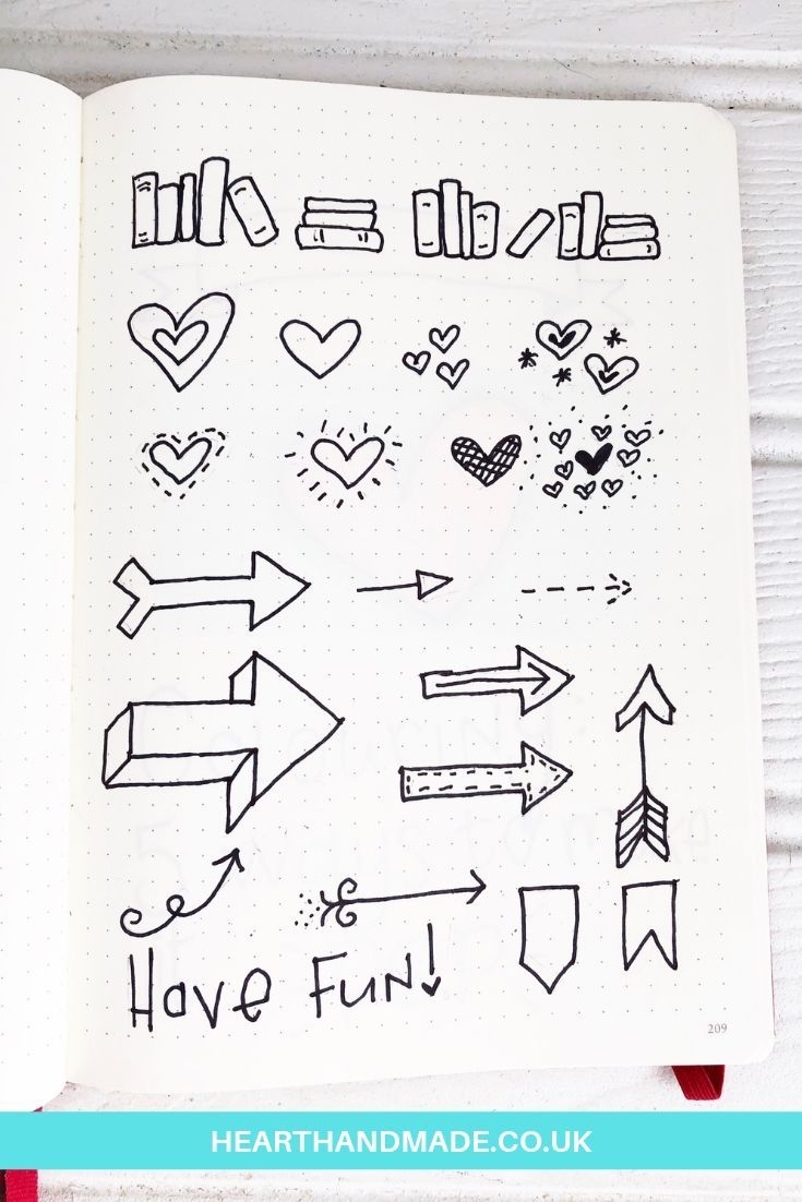doodle bullet journal