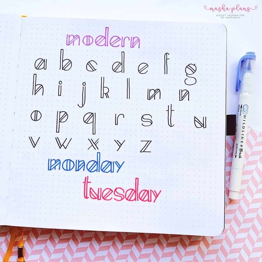 23 Bullet Journal Fonts You Need To Try Today Masha Plans 23 Bullet Journal Fonts You Need To Try Today Masha Plans