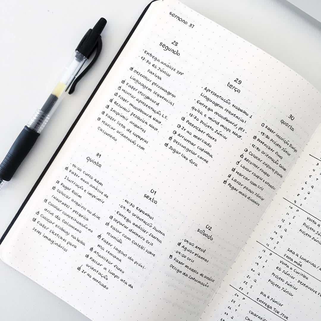 32 Easy Minimalist Bullet Journal Weekly Spreads To Try Right Now 32 Easy Minimalist Bullet Journal Weekly Spreads To Try Right Now