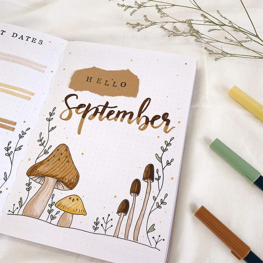 35 September Bullet Journal Cover Page Ideas Masha Plans 35 September Bullet Journal Cover Page Ideas Masha Plans