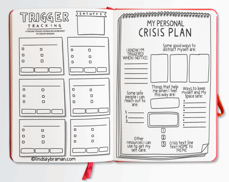 4 Bullet Journal Layouts To Support Mental Health LindsayBraman
