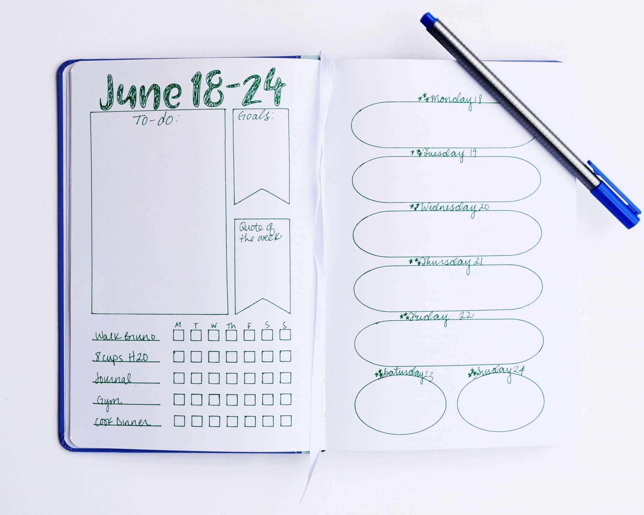 5 Bullet Journal Spreads You Need To Get Organized I m Busy Being Awesome 5 Bullet Journal Spreads You Need To Get Organized I m Busy Being Awesome