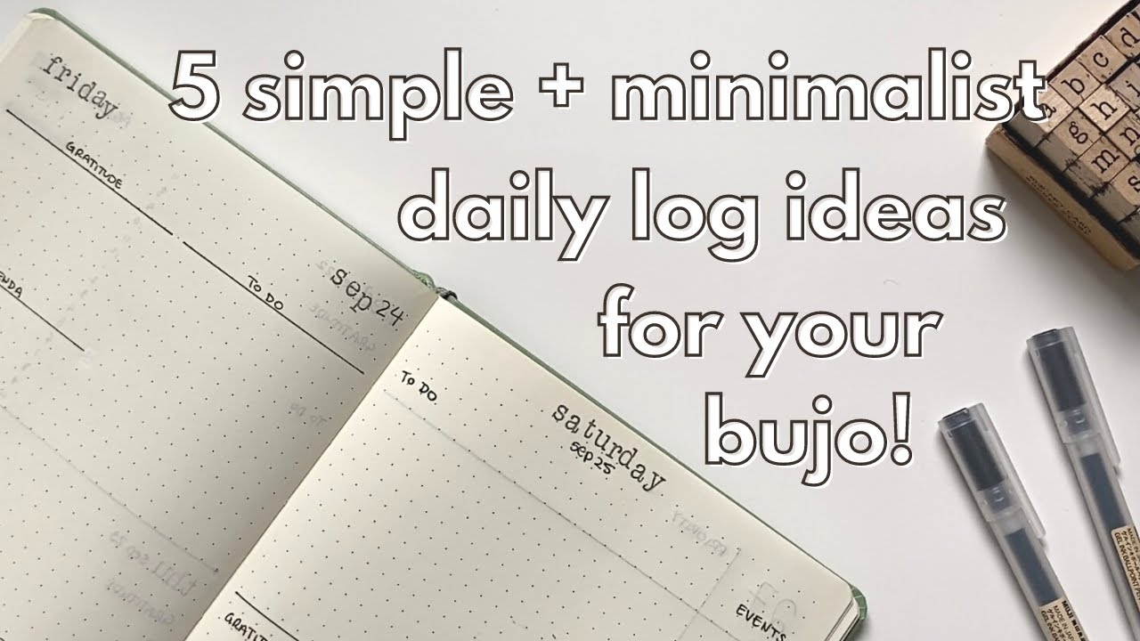 daily bullet journal