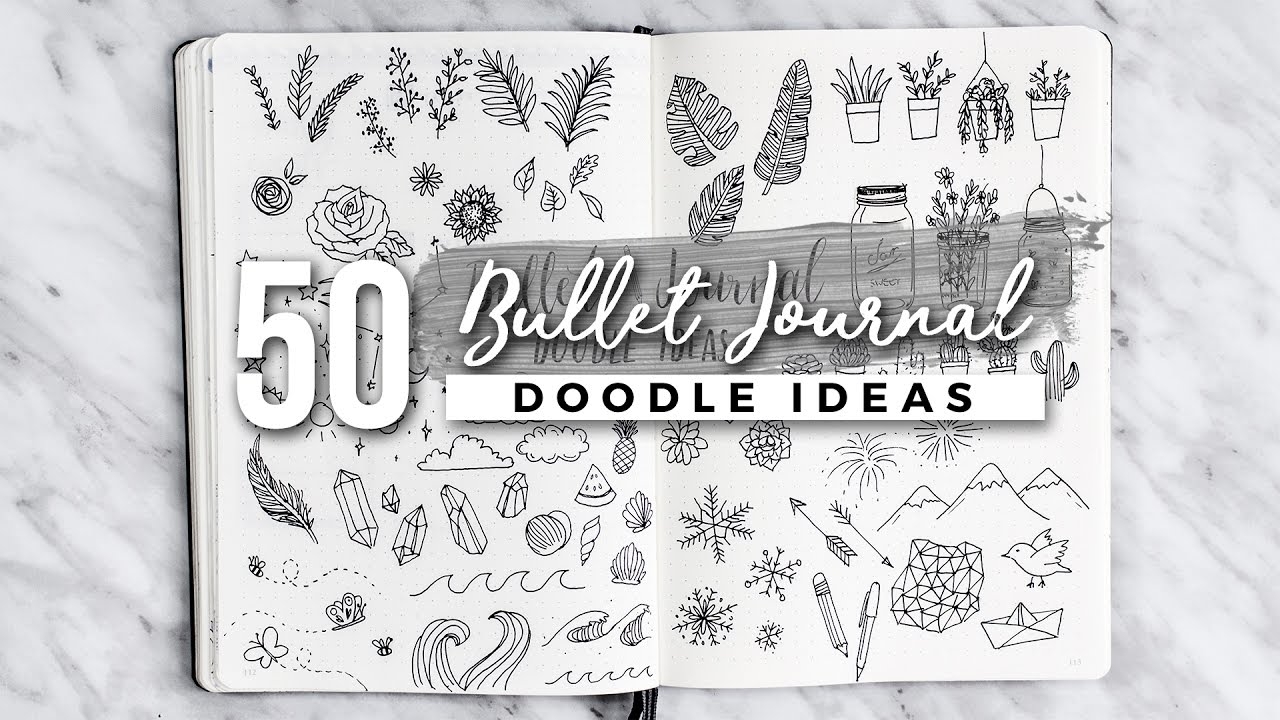 50 Bullet Journal Doodle Ideas The ULTIMATE Guide YouTube 50 Bullet Journal Doodle Ideas The ULTIMATE Guide YouTube