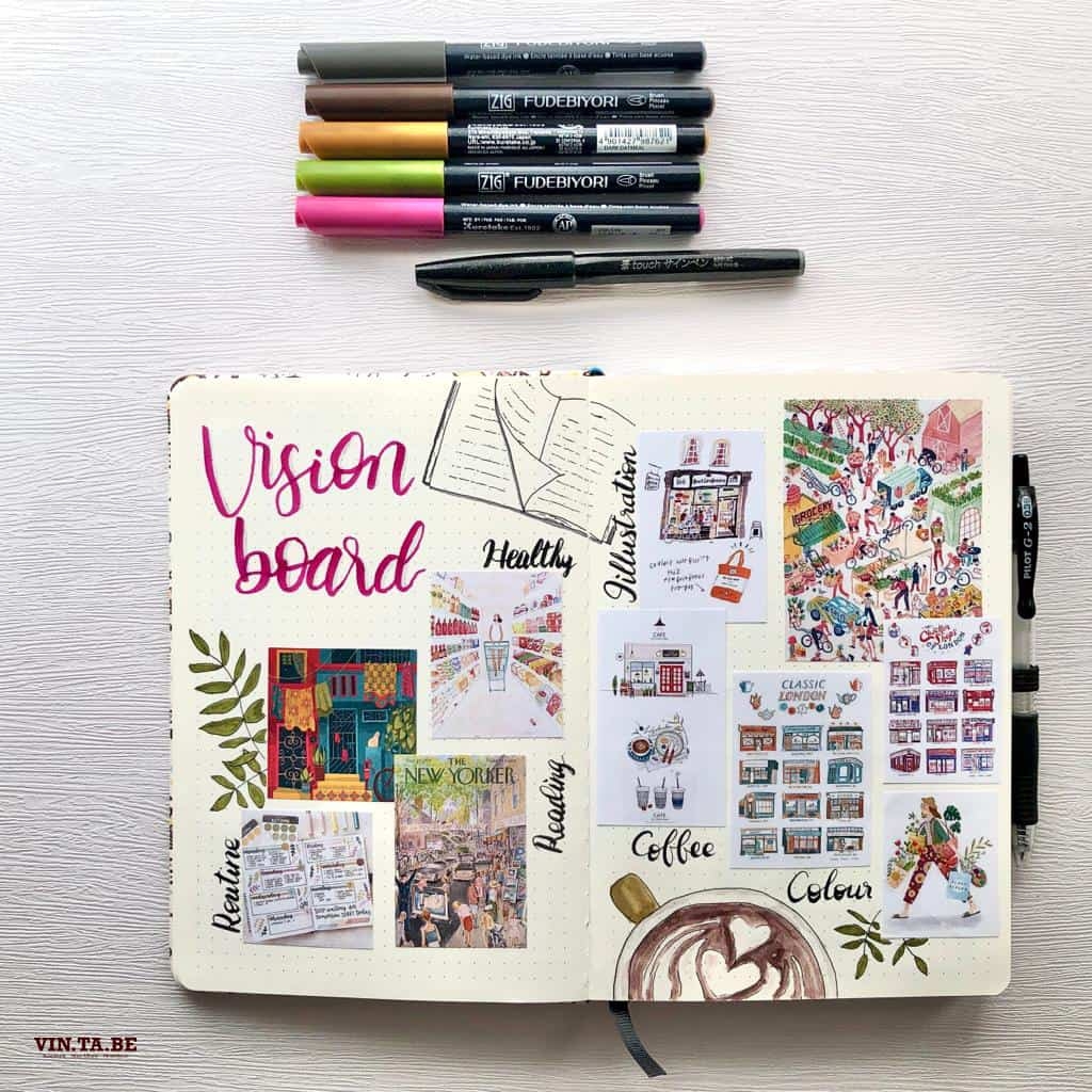 9 Creative Bullet Journal Vision Board Ideas To Manifest Your Dreams 9 Creative Bullet Journal Vision Board Ideas To Manifest Your Dreams