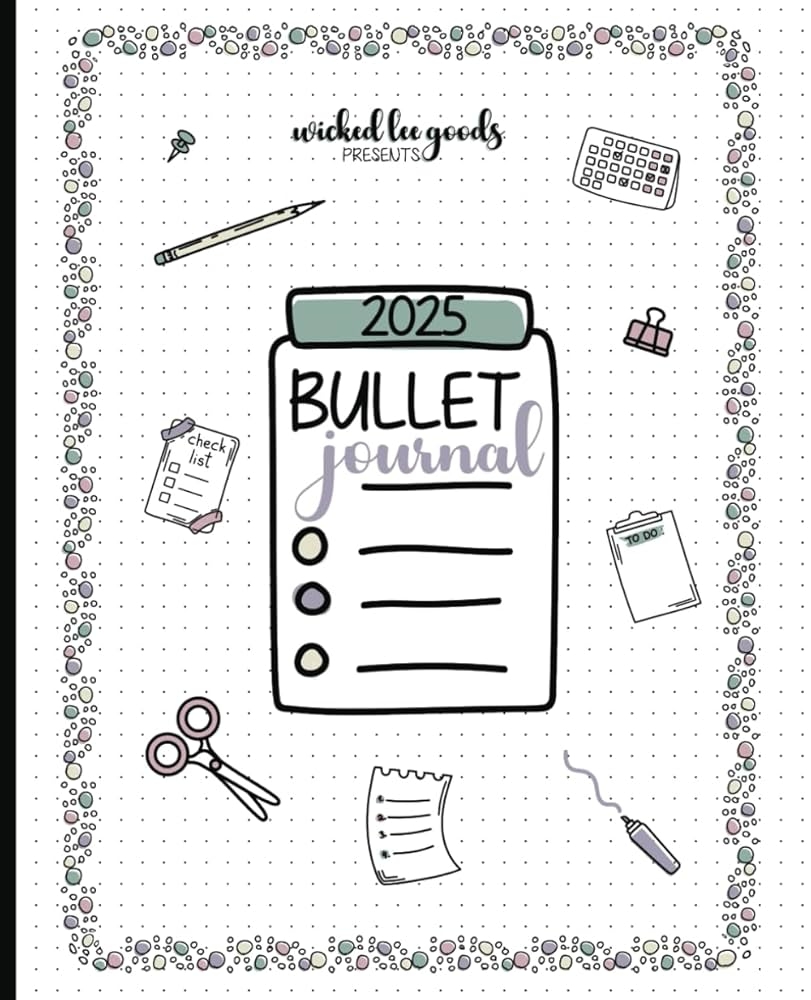 Amazon 2025 Bullet Journal A Premade Dated Dot Grid Notebook 12 Months Parker Lee Books Amazon 2025 Bullet Journal A Premade Dated Dot Grid Notebook 12 Months Parker Lee Books