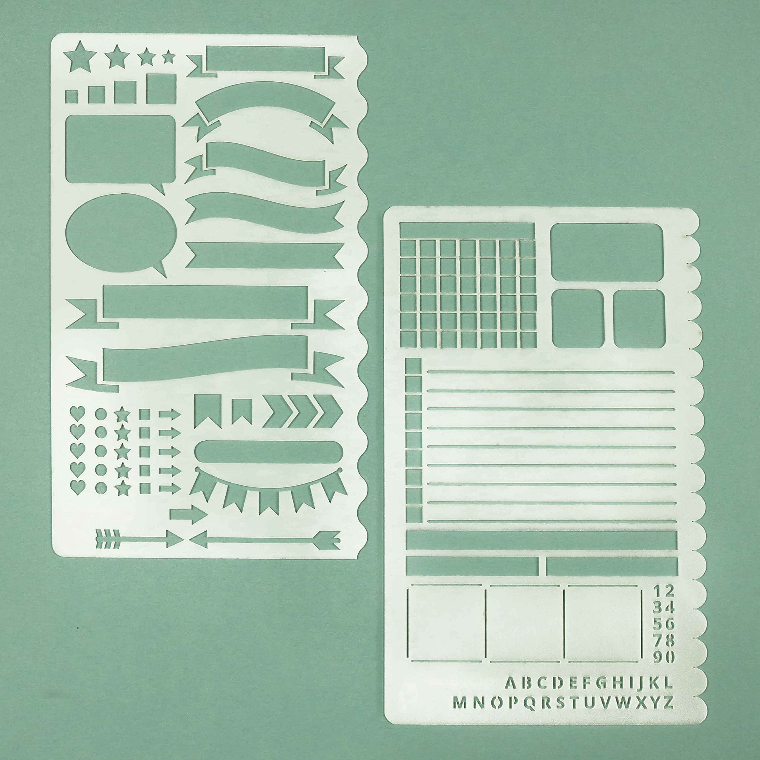 bullet journal stencil
