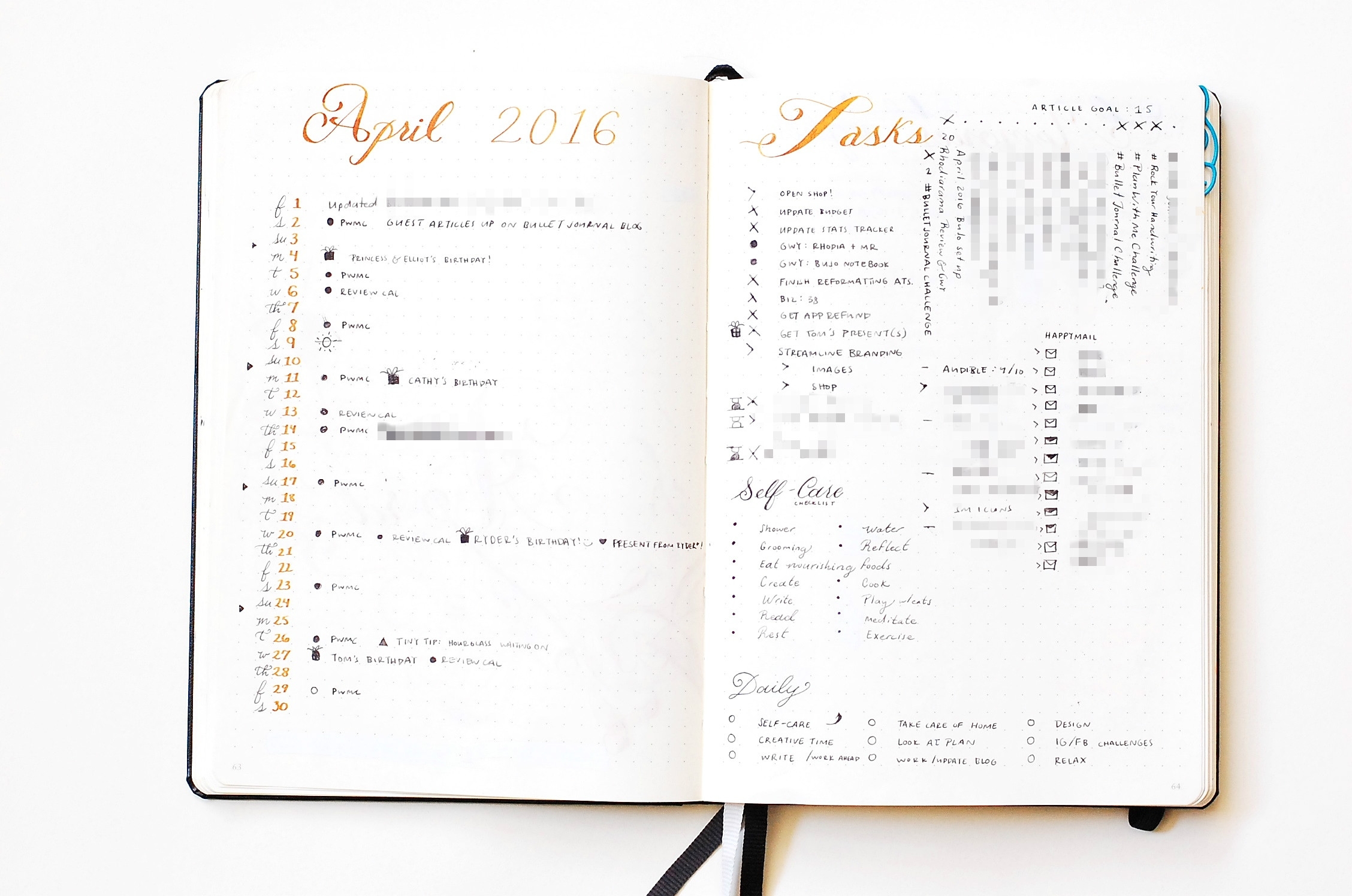 April Bullet Journal 2016 Review Tiny Ray Of Sunshine April Bullet Journal 2016 Review Tiny Ray Of Sunshine