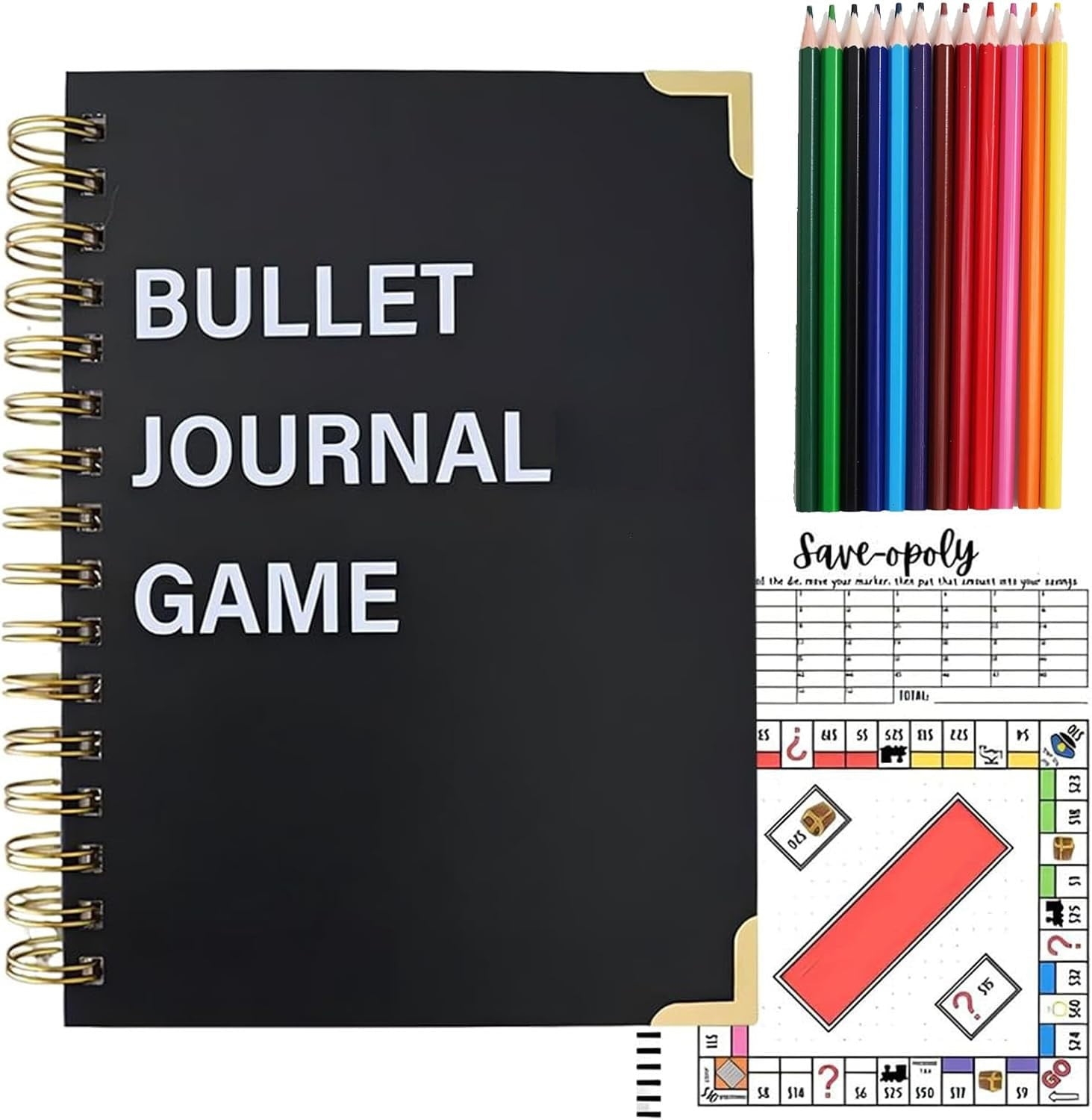 Bullet Dotted Journal Game Premade Bullet Journal Bullet Journal Notebook Habit Tracker Bullet Journal Monthly Spending Tracker Dream Tracker Planner Supplies 1pcs Walmart Business Supplies