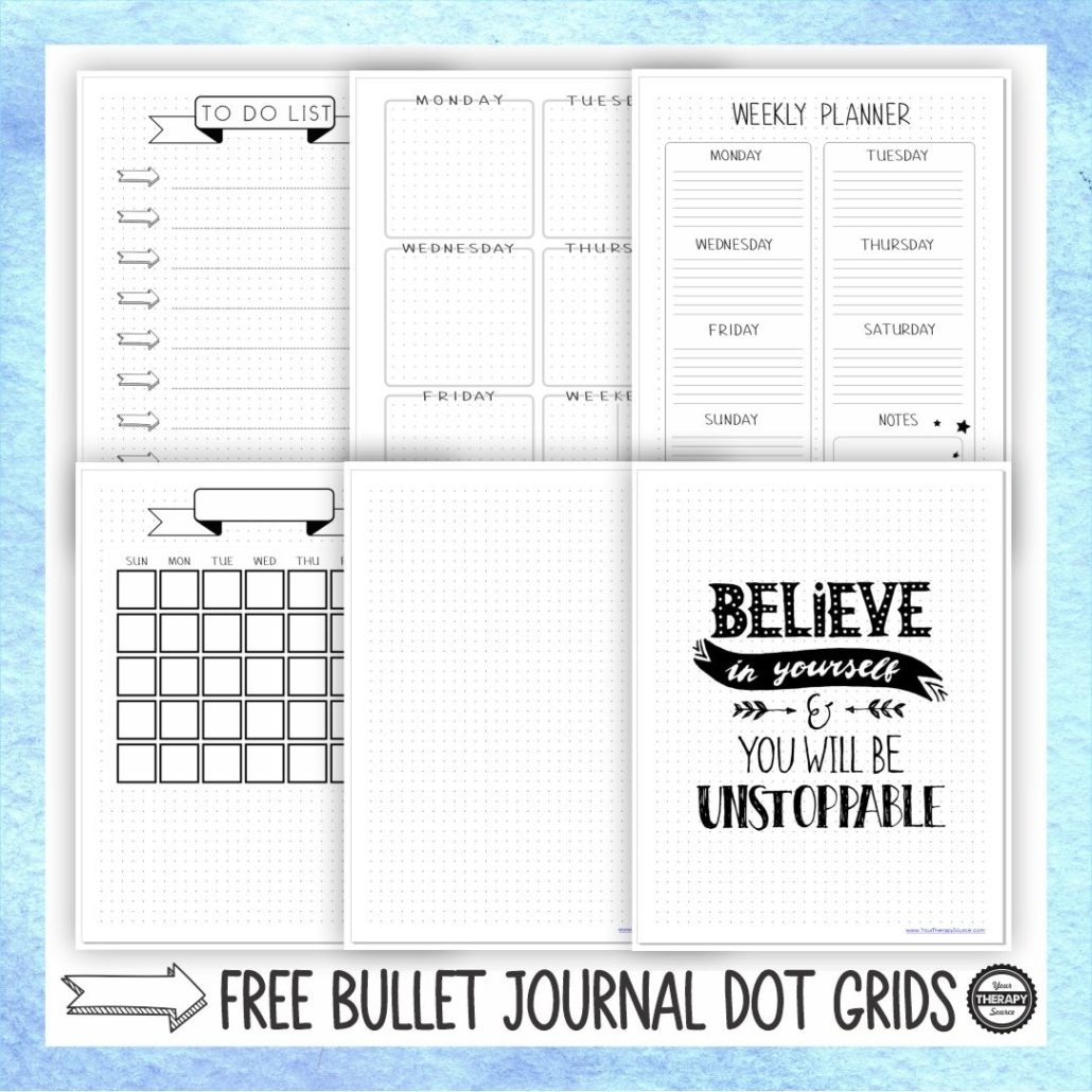 bullet journal printable pages bullet journal printable pages