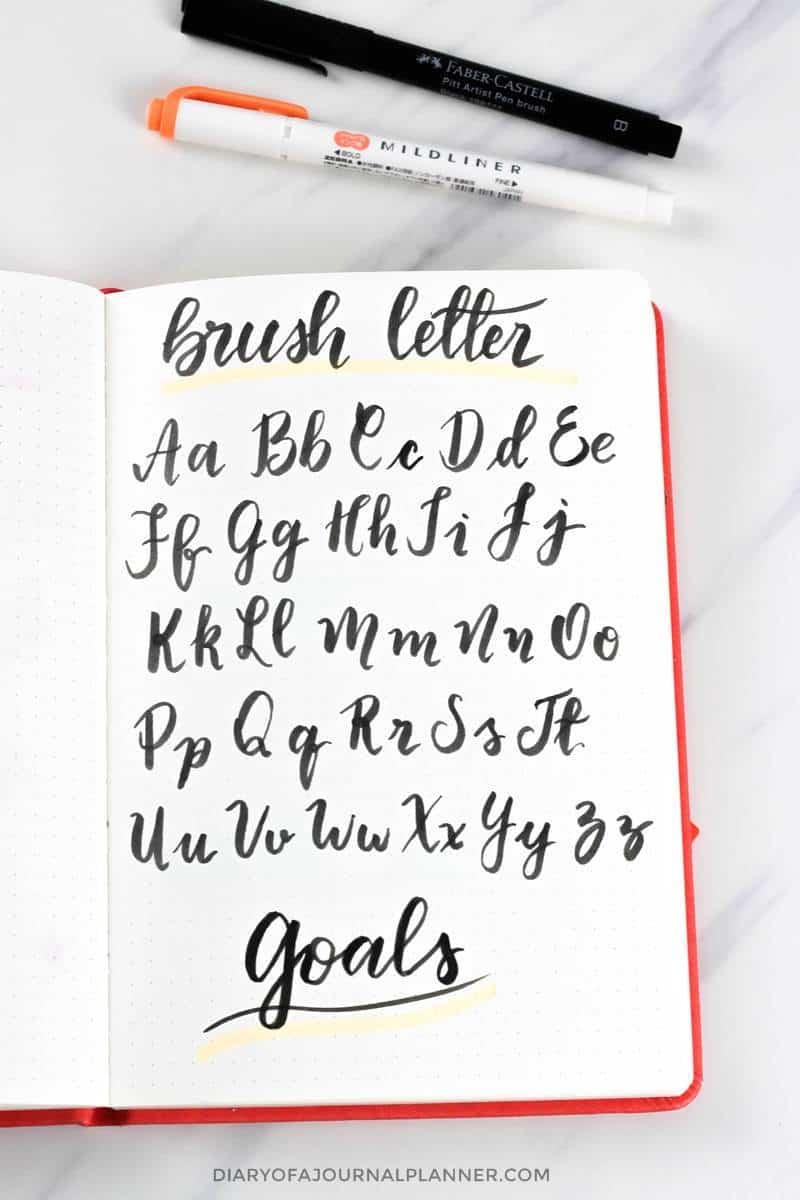 Bullet Journal Fonts 14 Fonts For Bullet Journal You Need To Try Bullet Journal Fonts 14 Fonts For Bullet Journal You Need To Try