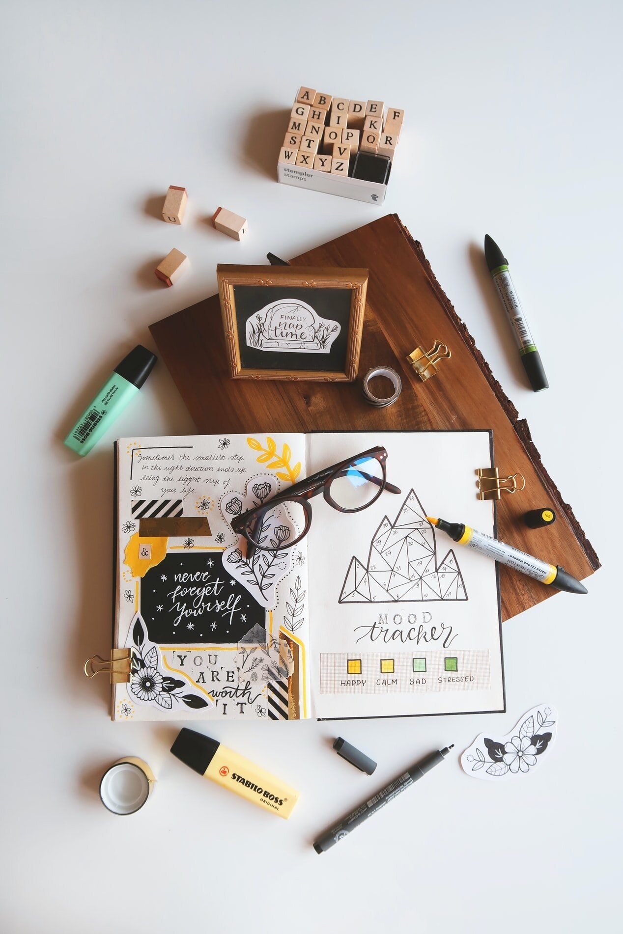 Bullet Journal Ideas And Printables To Keep Your Life On Track Free Printables Katie The Creative Lady Create Capture Celebrate