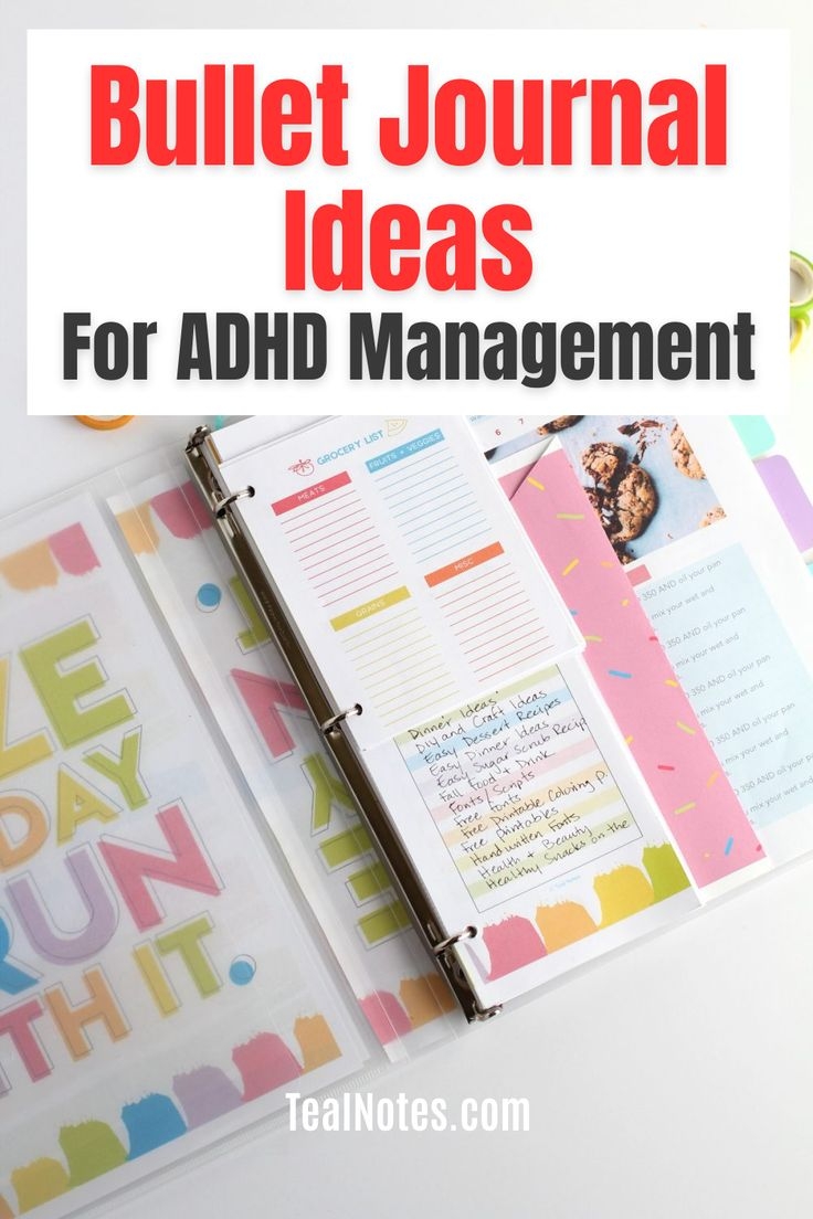 Bullet Journal Ideas For ADHD Management To Improve Concentration Bullet Journal Ideas For ADHD Management To Improve Concentration