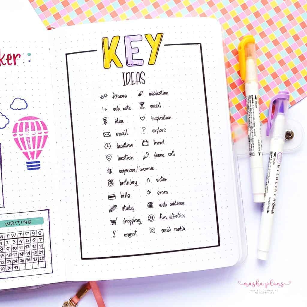 Bullet Journal Key How To Create The Perfect One For You Masha Plans Bullet Journal Key How To Create The Perfect One For You Masha Plans