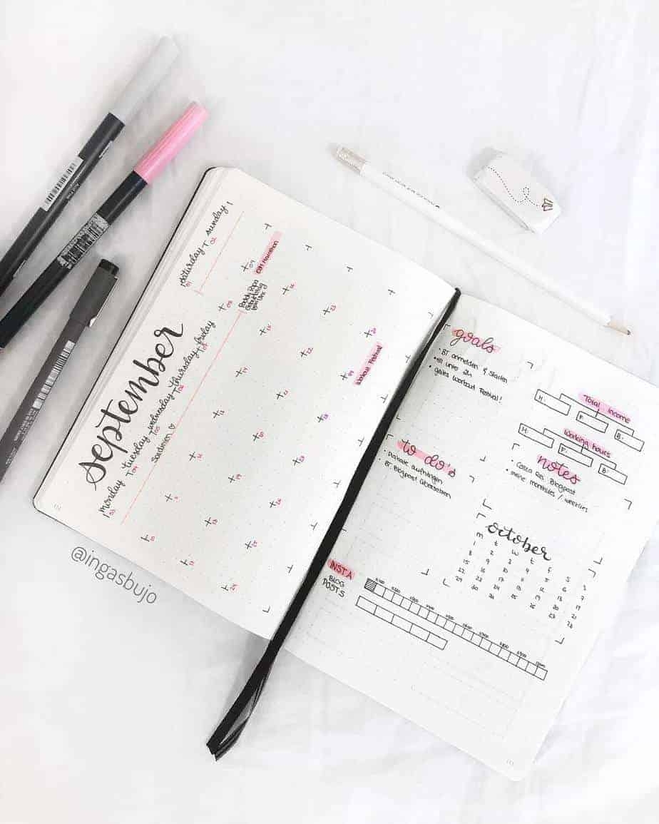 bullet journal monthly log bullet journal monthly log