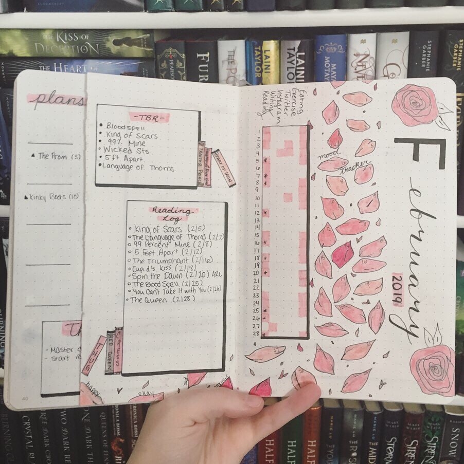 bookish bullet journal