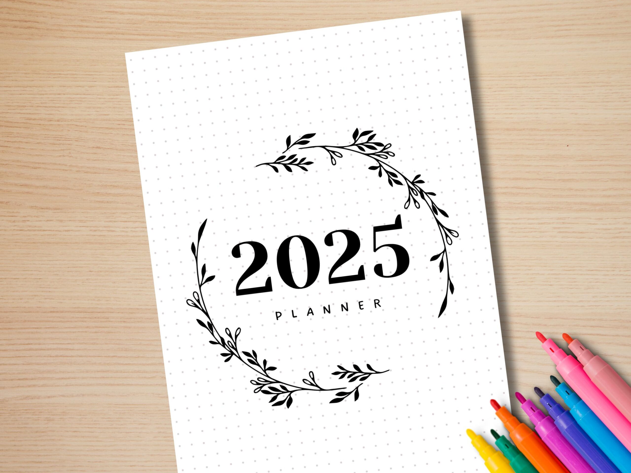 Buy 2025 Cover Page 2025 Journal Page PRINTABLE Title Page 2025 Title Page 2025 Planner Cover Printable Cover Page A5 A4 Size Online In India Etsy