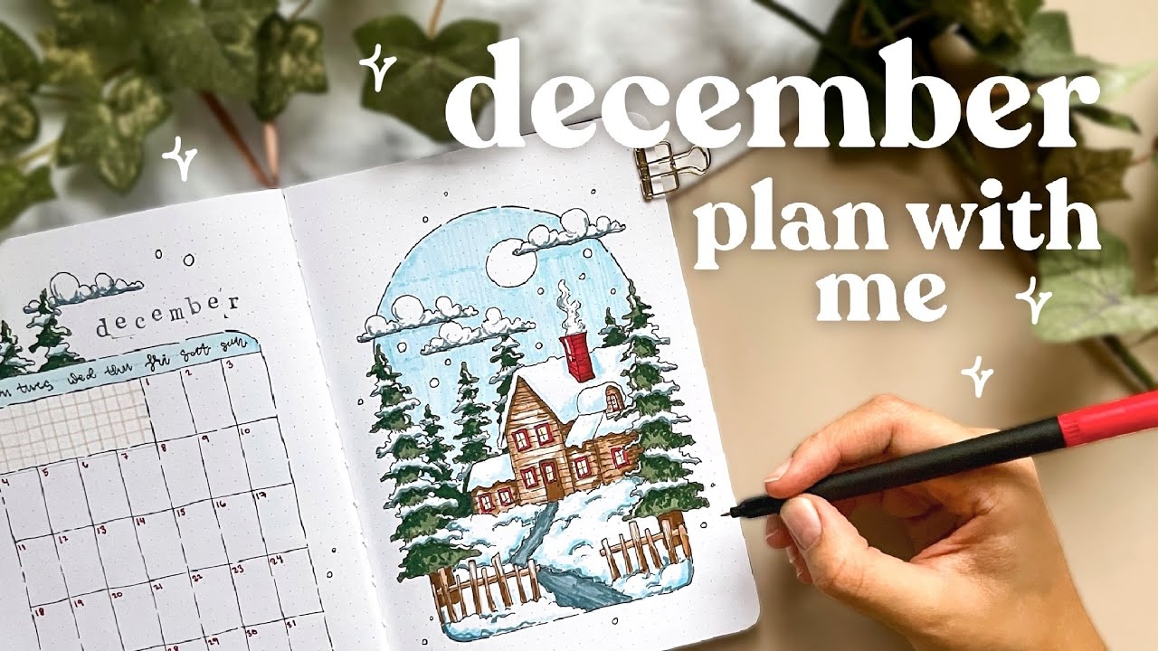 DECEMBER 2023 Bullet Journal Plan With Me Bullet Journal Inspiration For Beginners YouTube