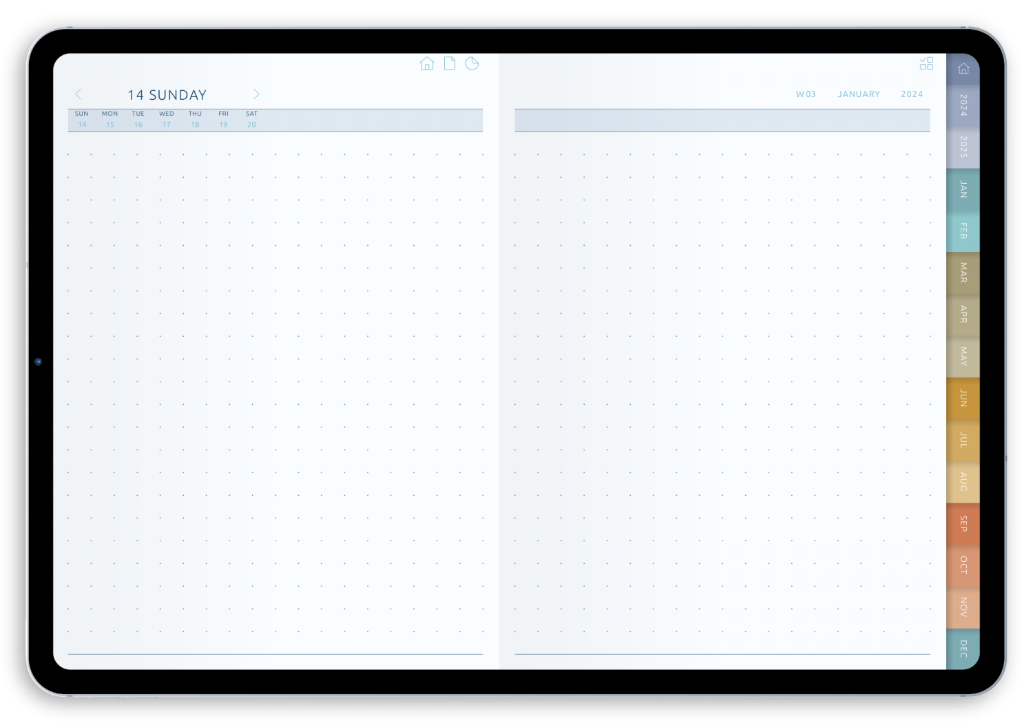 Download Digital Bullet Journal PDF For GoodNotes IPad Dark Download Digital Bullet Journal PDF For GoodNotes IPad Dark