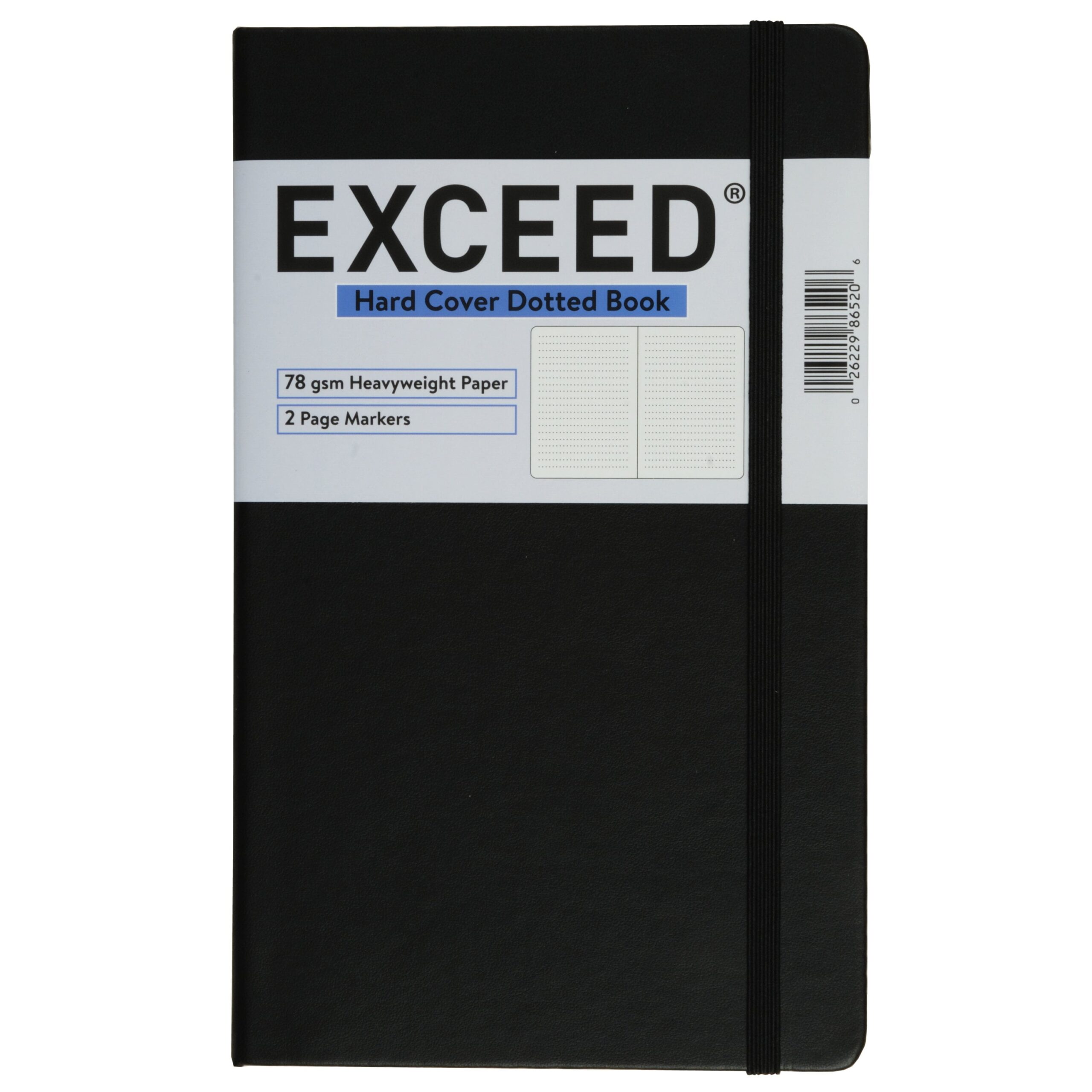 Exceed Medium Journal Dot Grid 120 Pages 5 X 8 25 Black 86520 Walmart