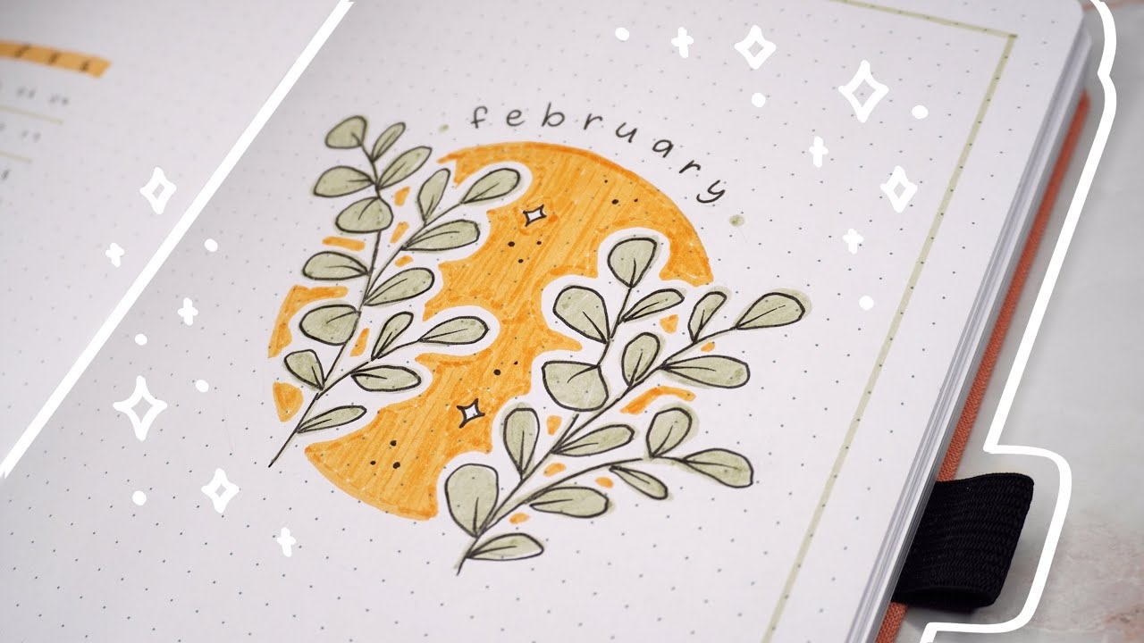 feb bullet journal ideas
