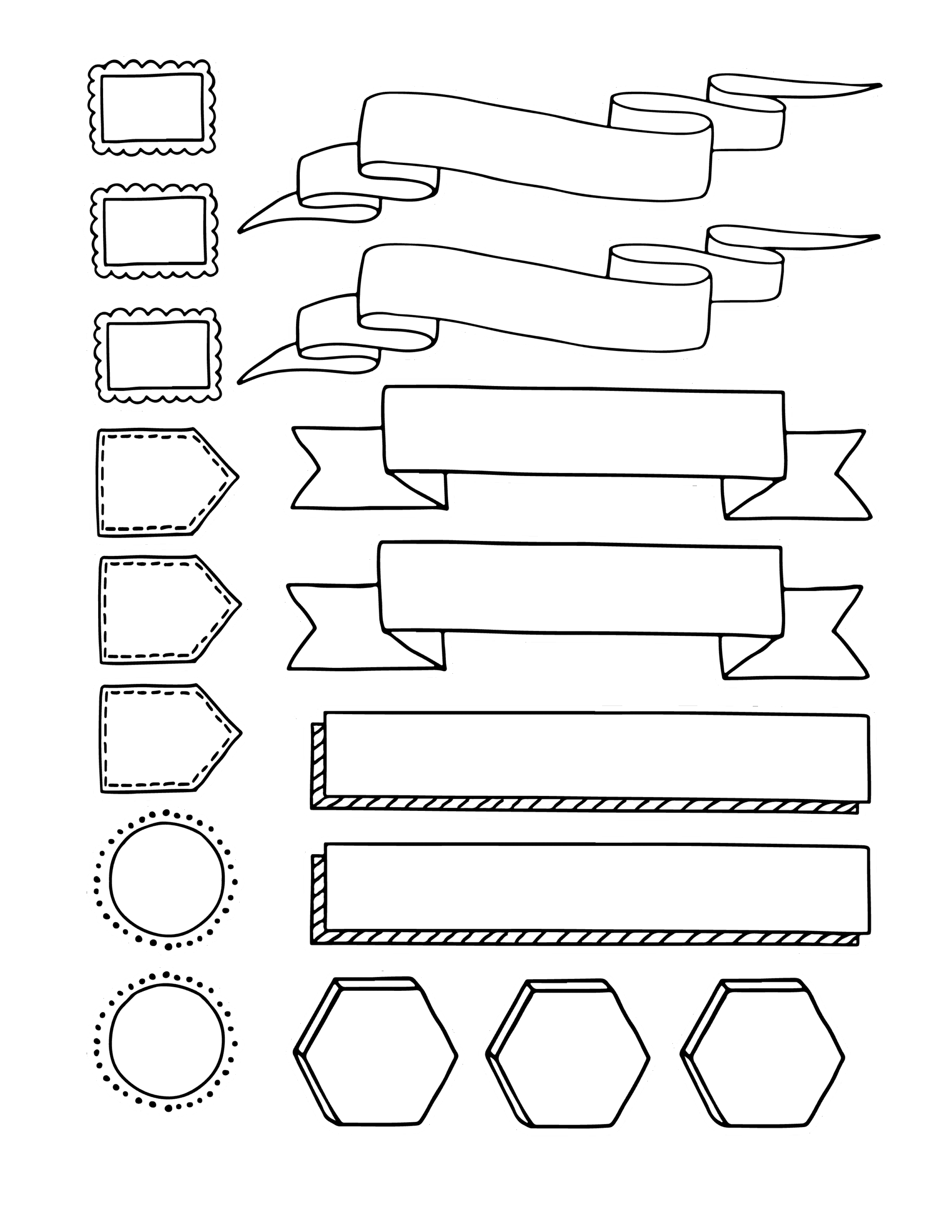 Free Printable Planner And Bullet Journal Stickers Page Flutter Free Printable Planner And Bullet Journal Stickers Page Flutter