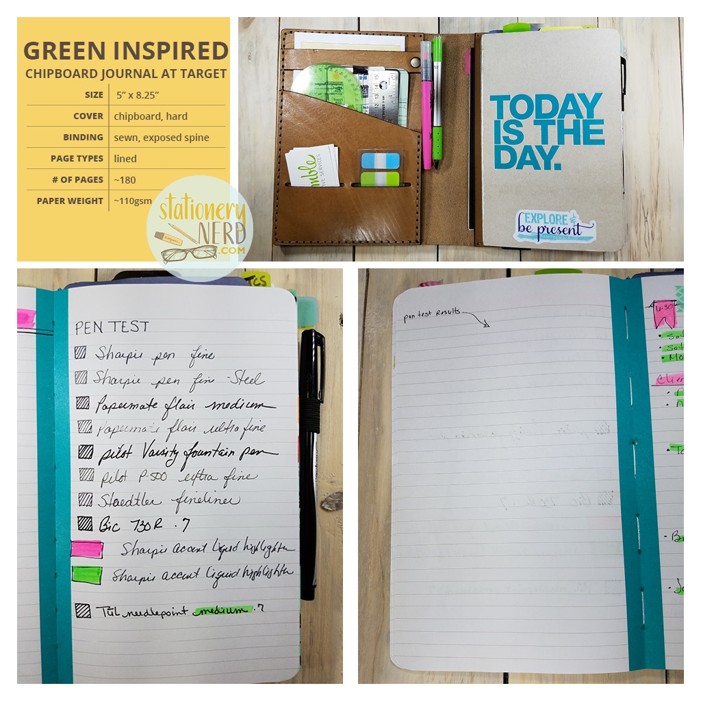 Green Inspired Chipboard Exposed Binding Journal Stationery Nerd Green Inspired Chipboard Exposed Binding Journal Stationery Nerd