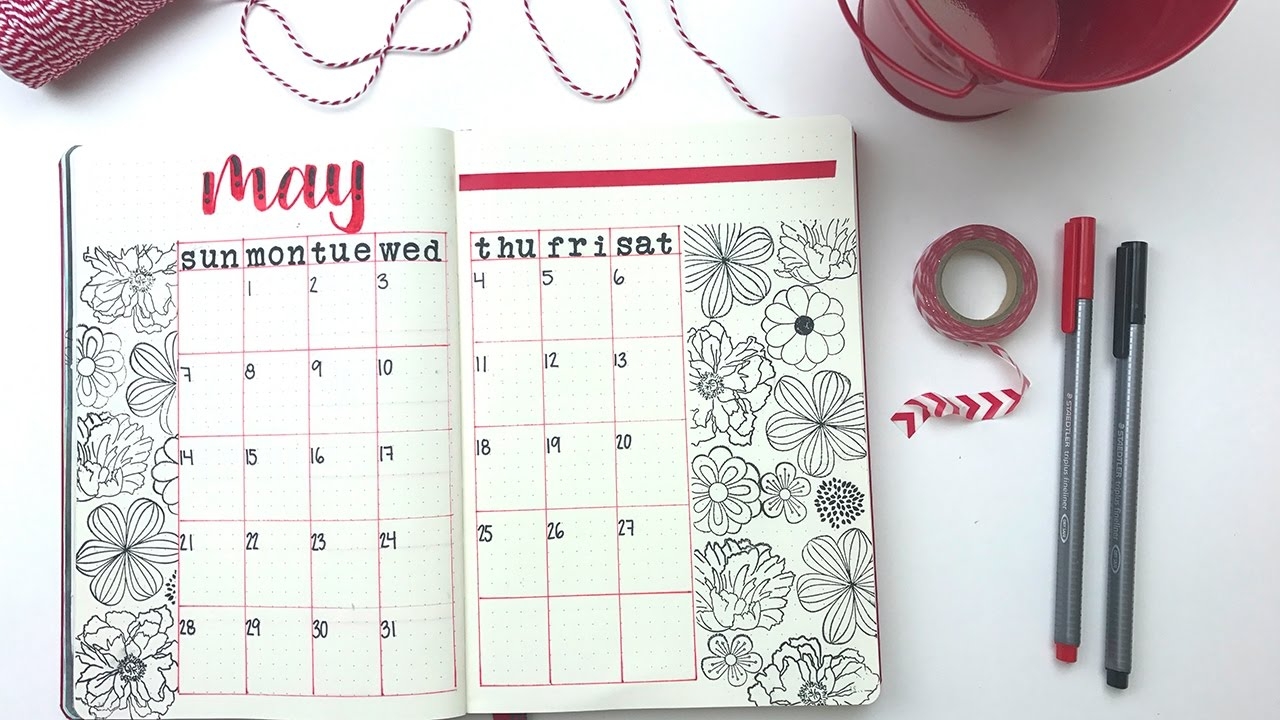 How To Bullet Journal Calendar Ideas YouTube How To Bullet Journal Calendar Ideas YouTube