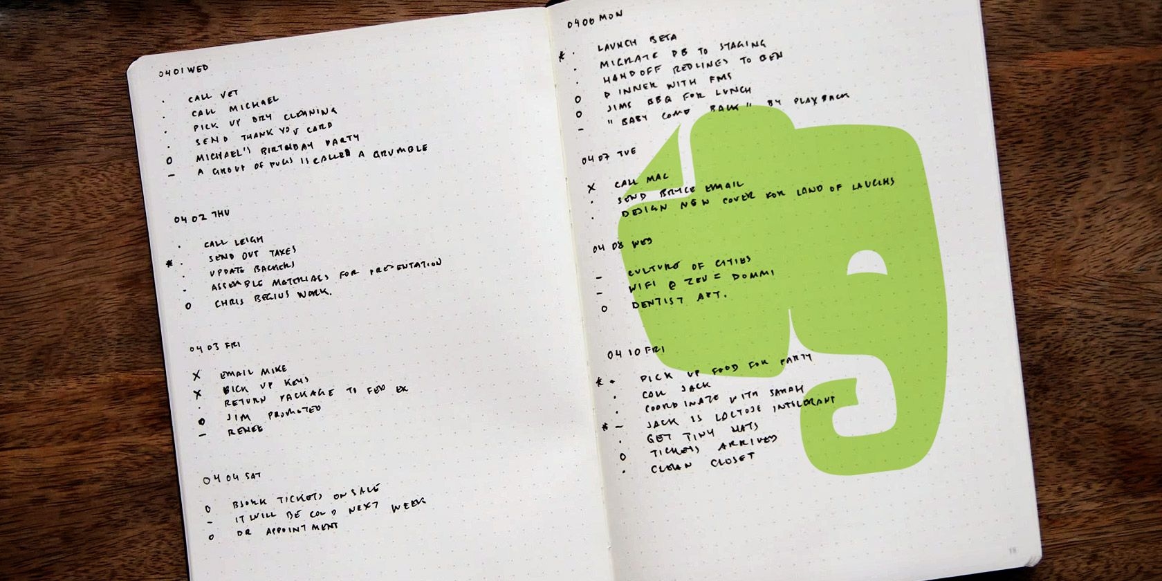 How To Use Evernote As A Bullet Journal How To Use Evernote As A Bullet Journal