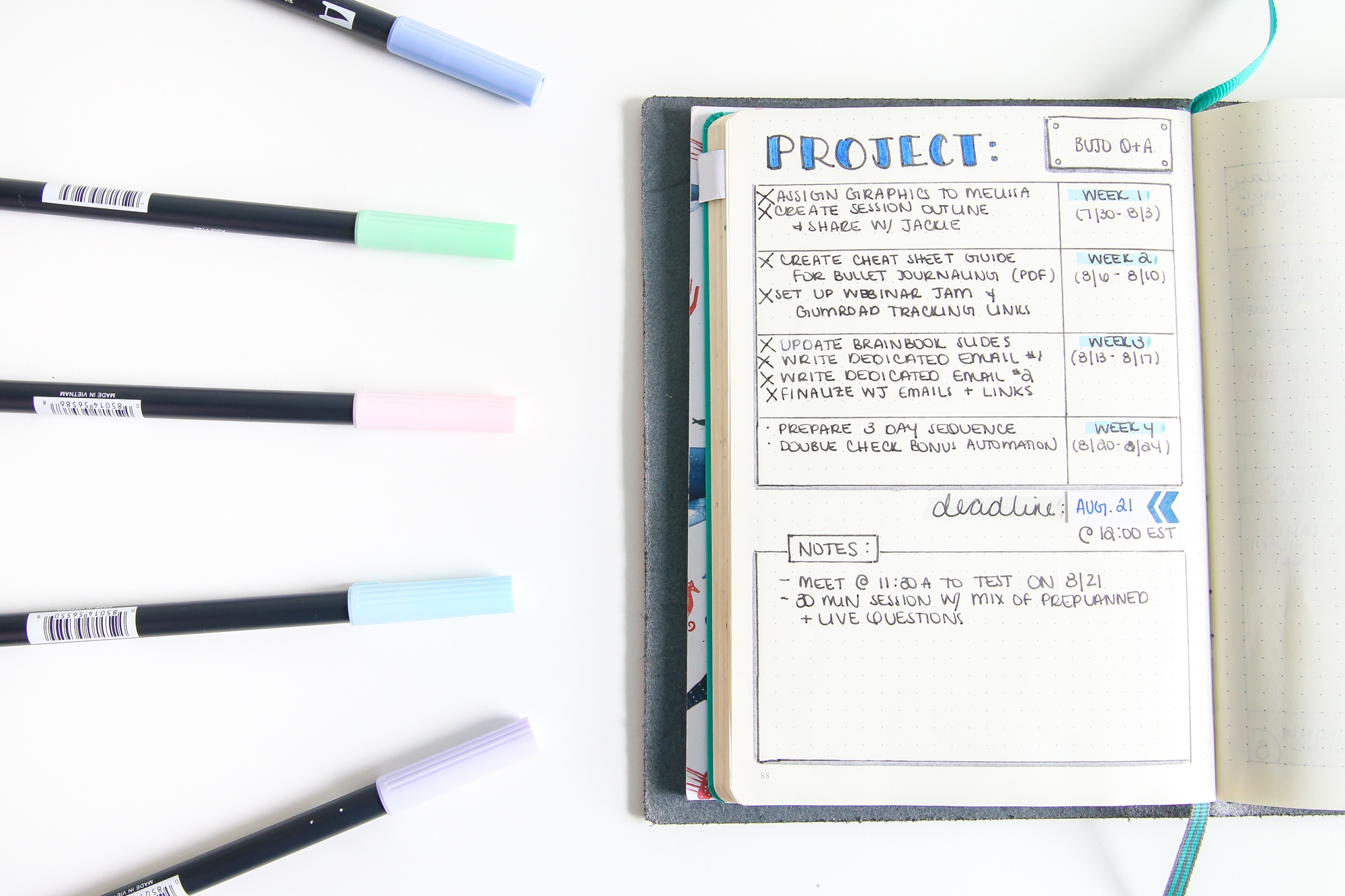 How To Use Your Bullet Journal For Work Rock Your Professional Life How To Use Your Bullet Journal For Work Rock Your Professional Life